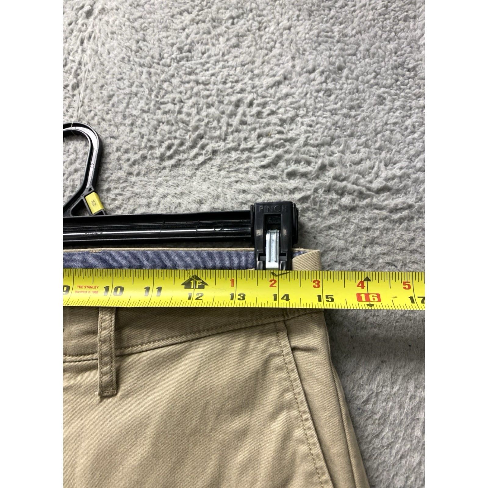 J.Crew J.CREW Flex Chino Pants Mens 30x32 Slim Straight Khaki Stretch Casual Chino Pants Belt Loops Front Pockets Back Pockets 0521 Size US 30 / EU 46 - 5 Thumbnail
