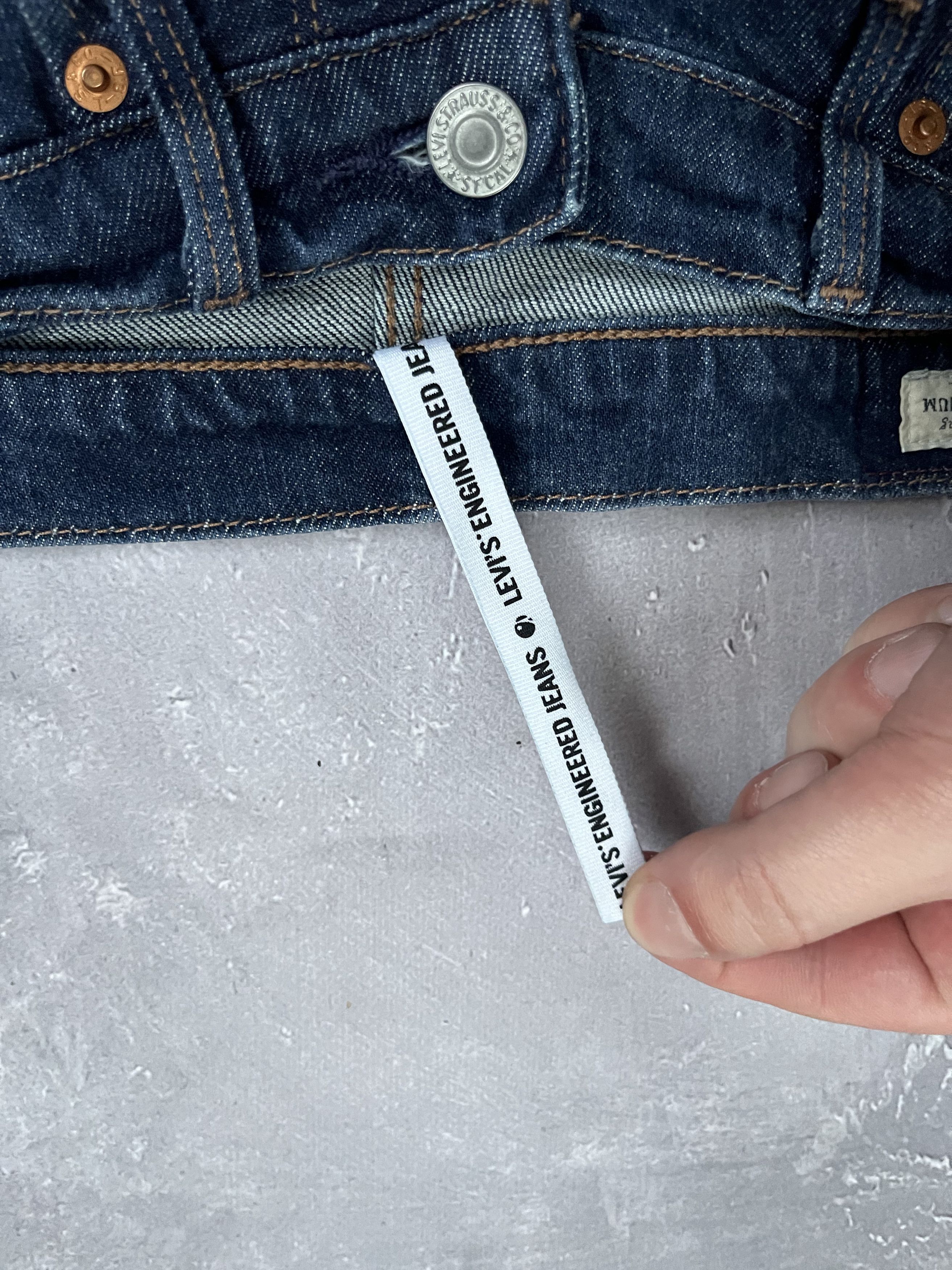 Engineered Garments × Levi's Levis Engineered Jeans Twisted Leg LEJ 512 Premium Denim Size US 32 / EU 48 - 5 Thumbnail