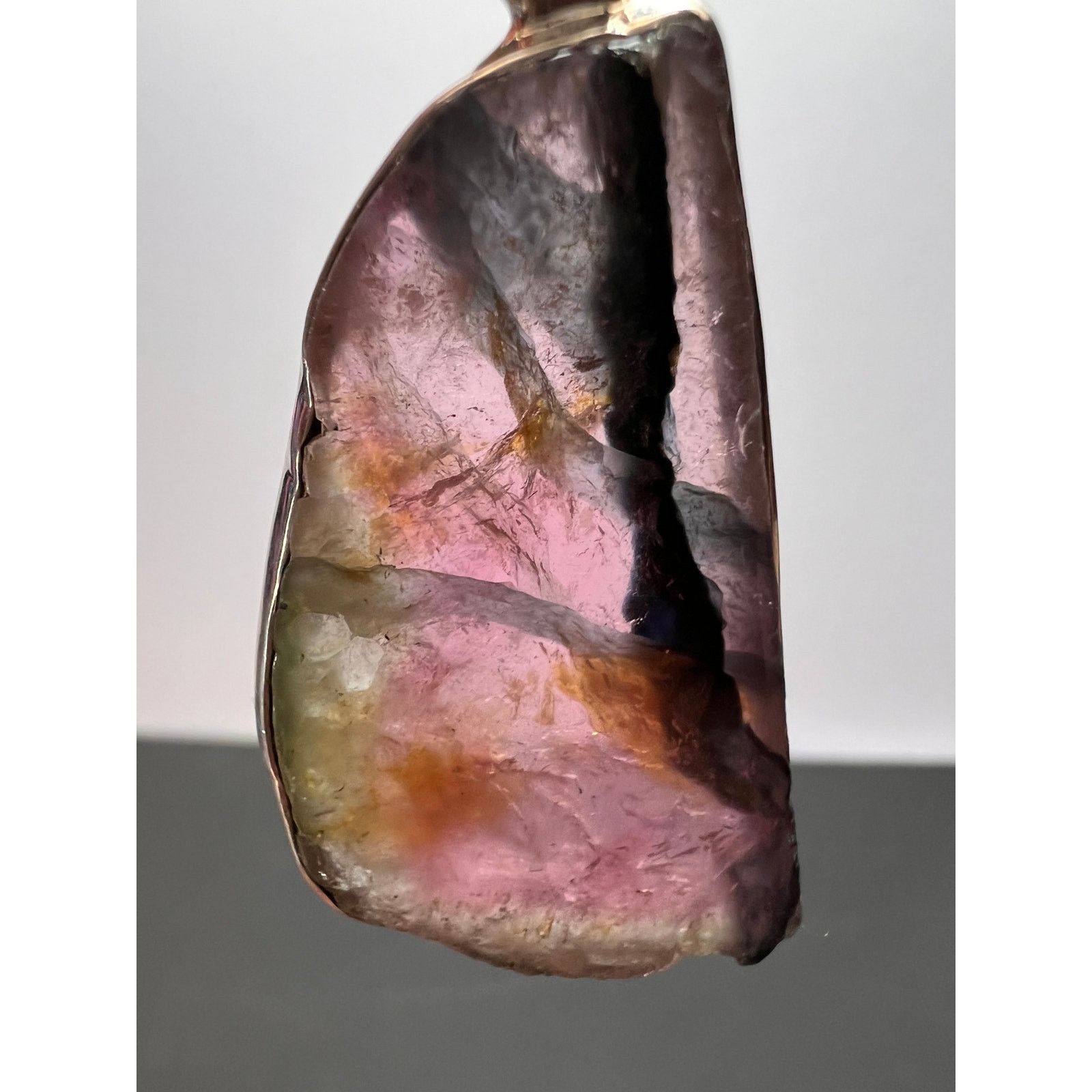 Other NEW Watermelon multi tourmaline 925 pendant 7.91 grams Size ONE SIZE - 2 Thumbnail