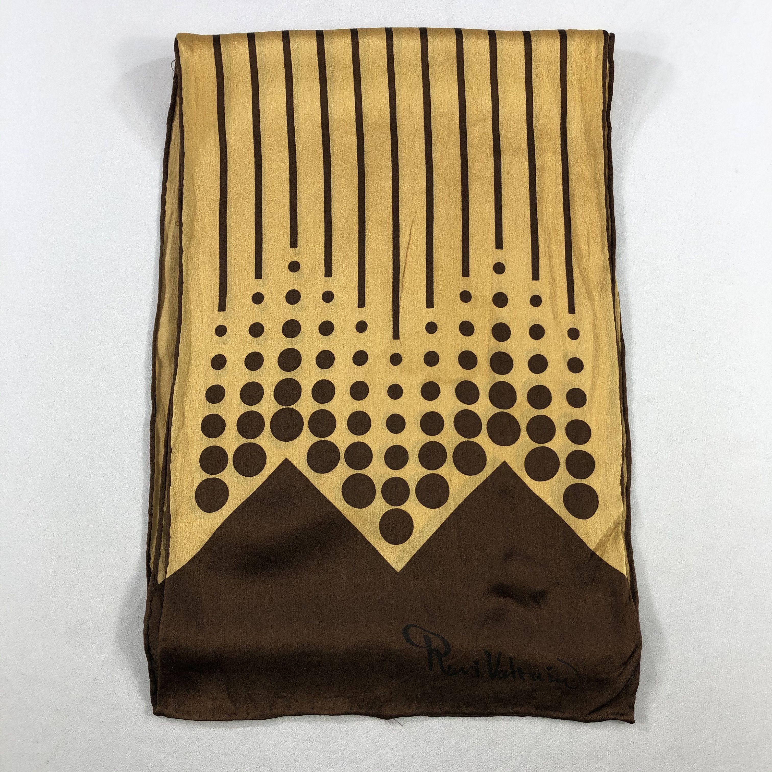 Vintage Vintage Silk Scarf Size ONE SIZE - 3 Thumbnail
