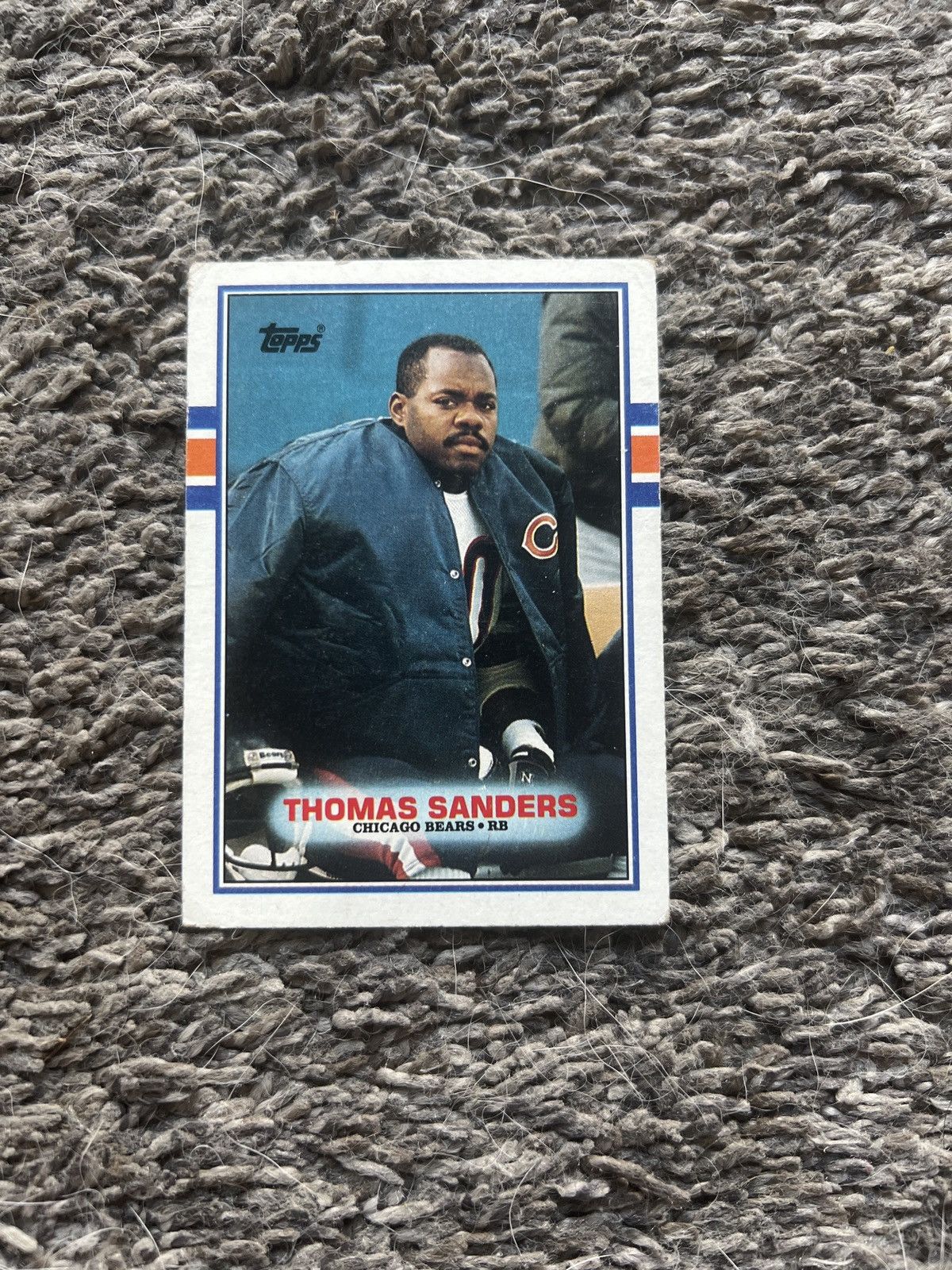 NFL 1989 Topps #68 Thomas Sanders Card Size ONE SIZE - 1 Thumbnail