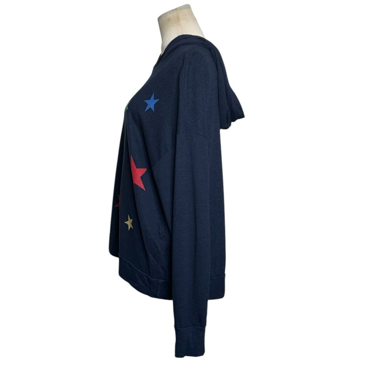 Sundry Sundry navy pop over stars hoodie sweatshirt size 2 - Medium Size M / US 6-8 / IT 42-44 - 6 Thumbnail