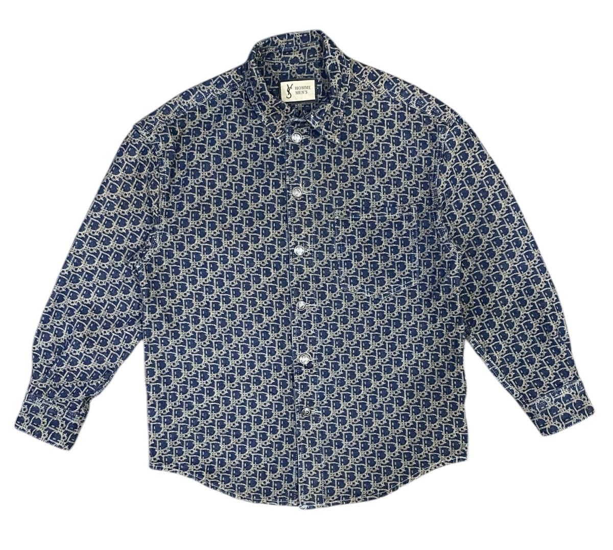 Handmade Rare🔥Inspiring Monogram Button Jacket Size US L / EU 52-54 / 3 - 2 Thumbnail