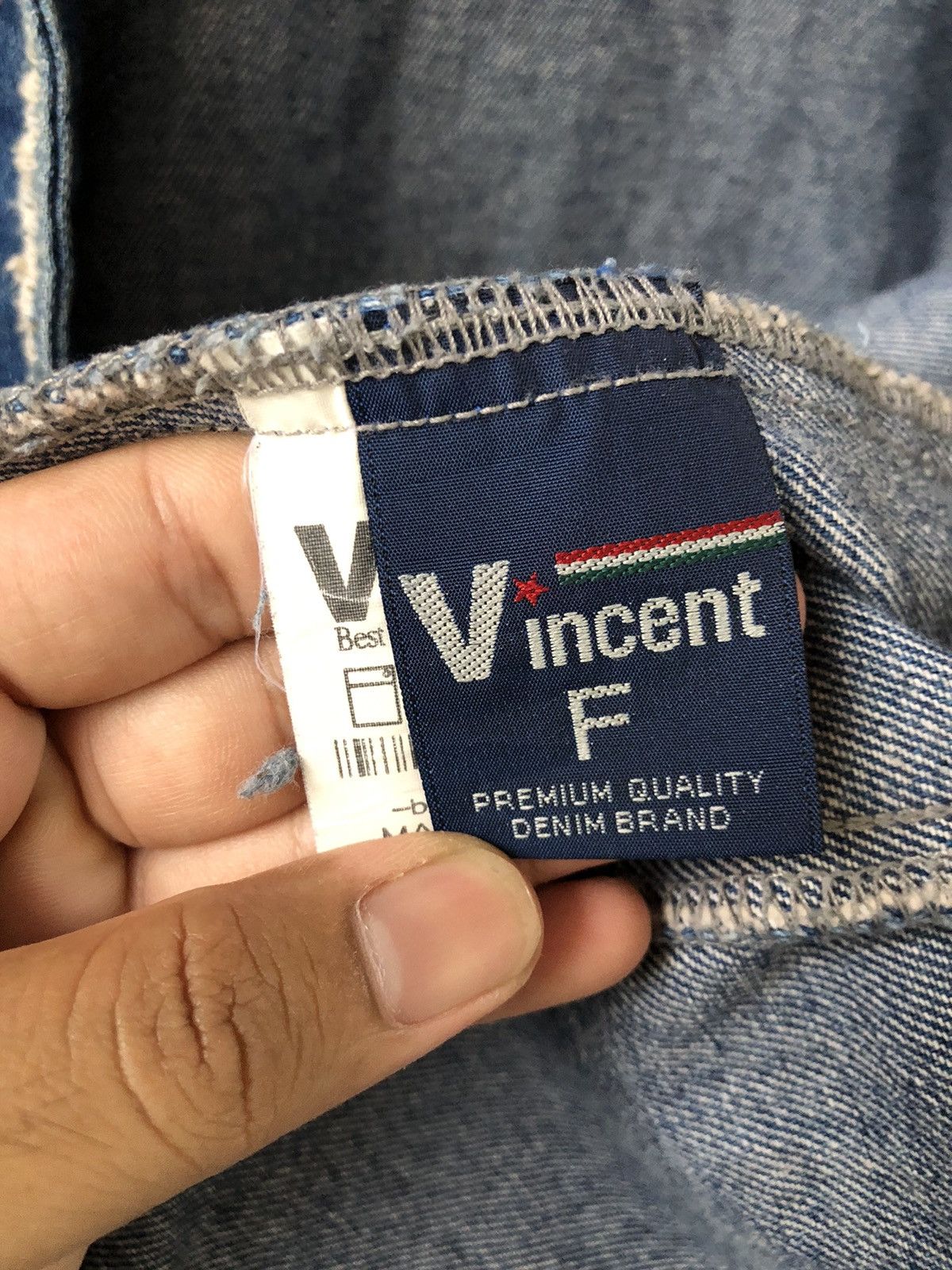 Seditionaries Korean Brans Vincent Punk Distressed Denim Trucker Jacket Size US L / EU 52-54 / 3 - 11 Thumbnail