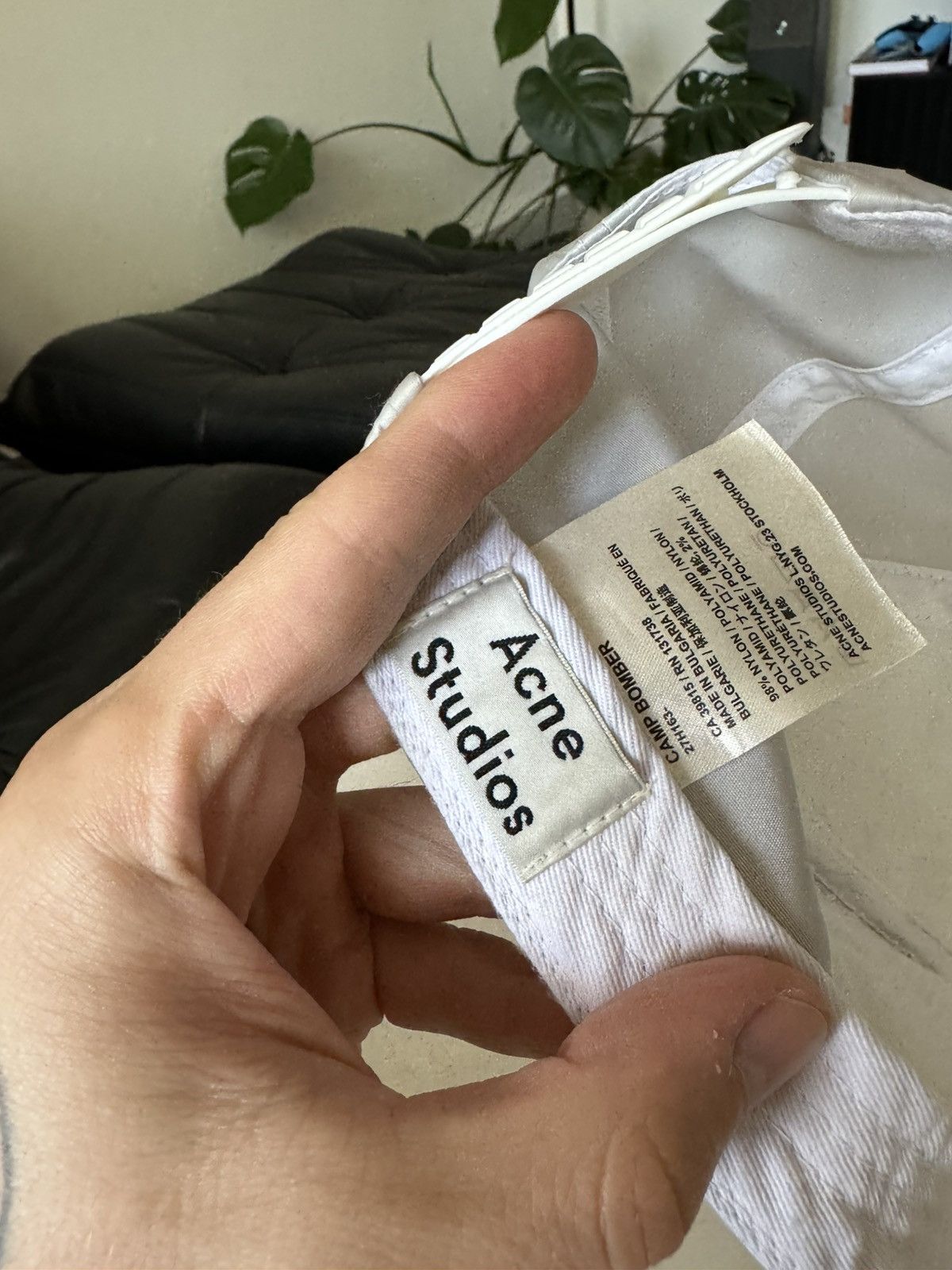 Acne Studios Acne Studios Distressed Hat Cap Snapback Silver Luxury Rare Size ONE SIZE - 7 Thumbnail