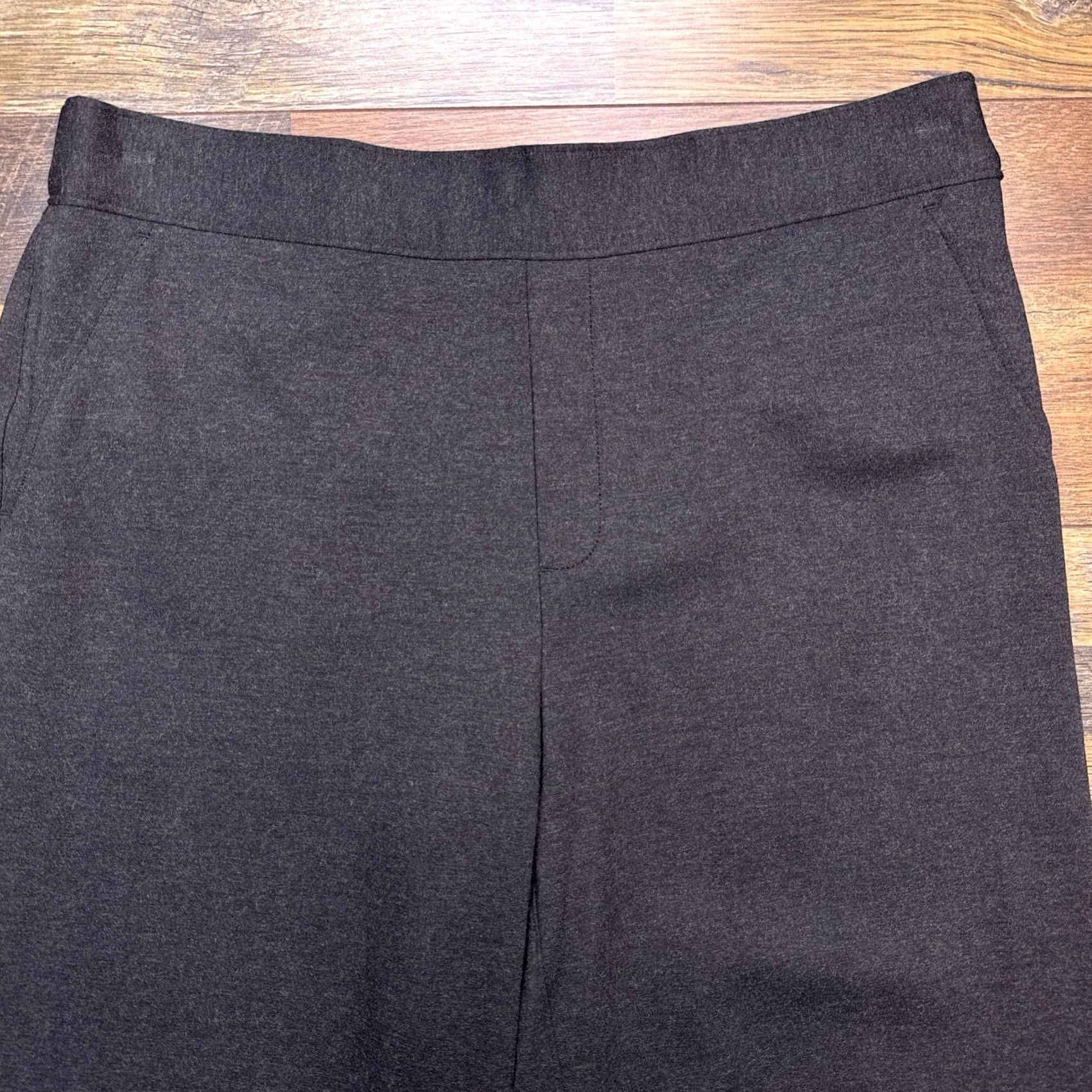 Spanx Spanx The Perfect Pant Wide-Leg Pull On Pants Gray 20385Q Petite Large Size 36" / US 14 / IT 50 - 3 Thumbnail