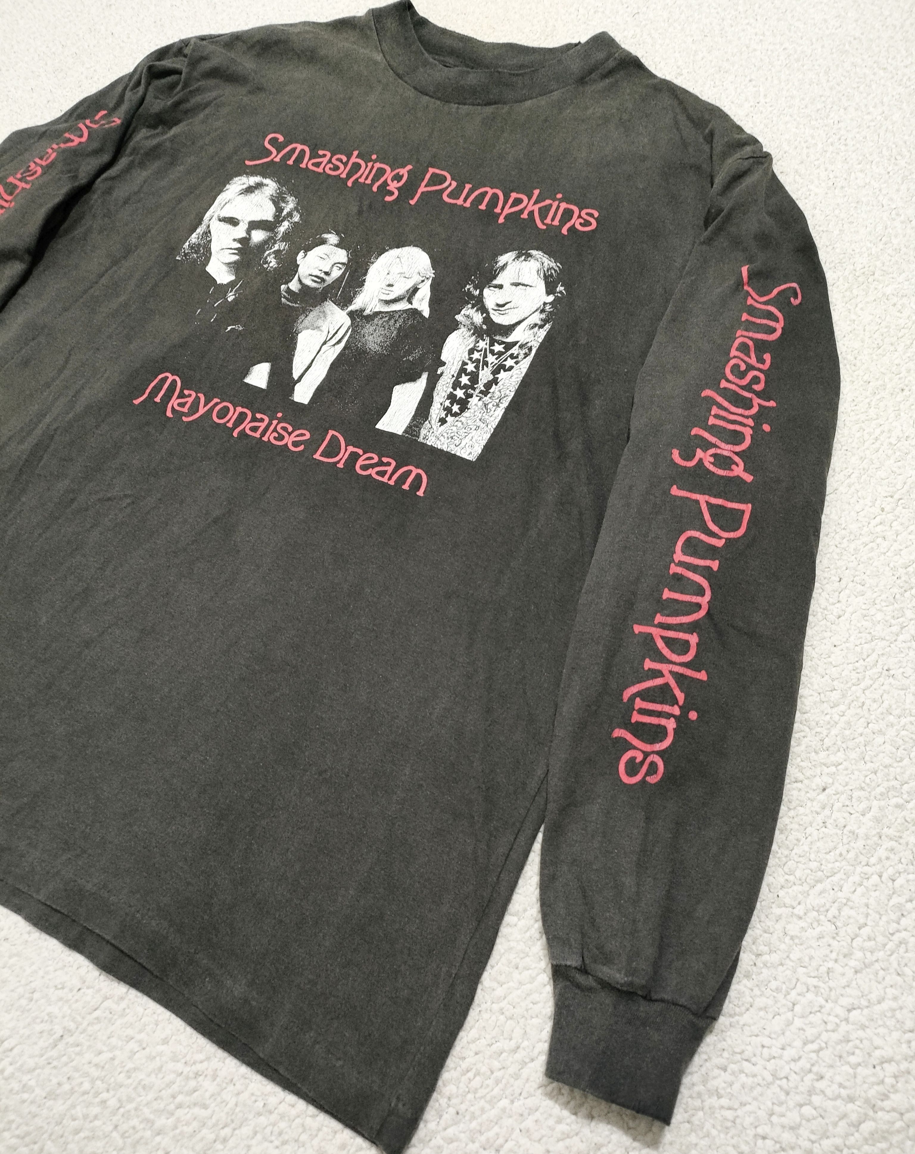 Band Tees 90s THE SMASHING PUMPKINS - MAYONAISE DREAM Vintage Tee Size US XL / EU 56 / 4 - 7 Thumbnail