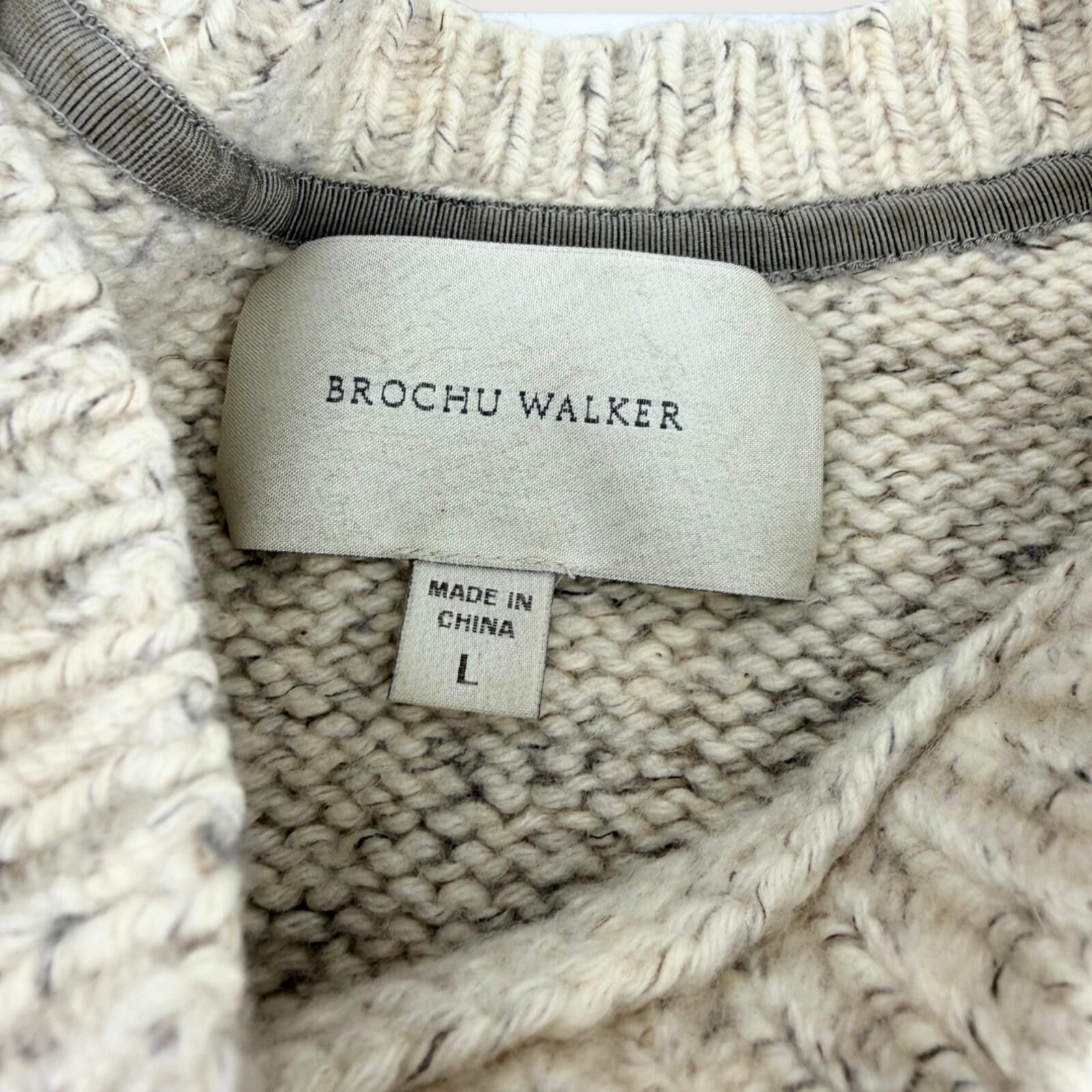 Other Brochu Walker Cashmere Merino Knit Sweater L Size L / US 10 / IT 46 - 4 Thumbnail
