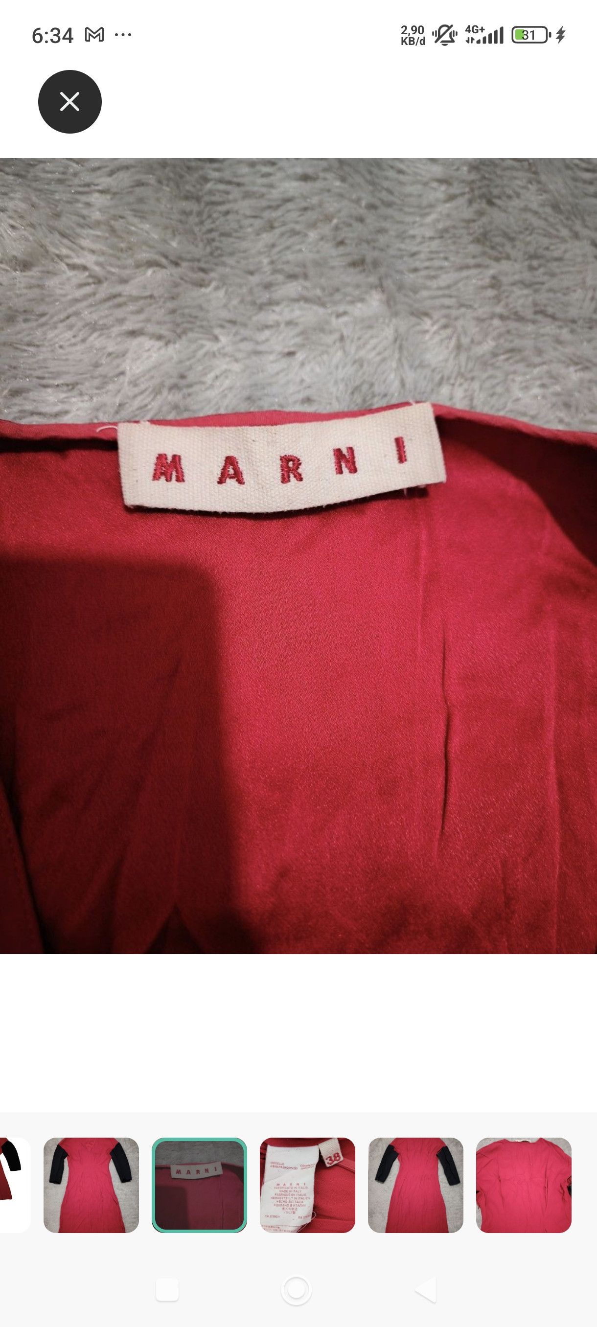 Marni Dress Marni Size XS / US 0-2 / IT 36-38 - 2 Thumbnail