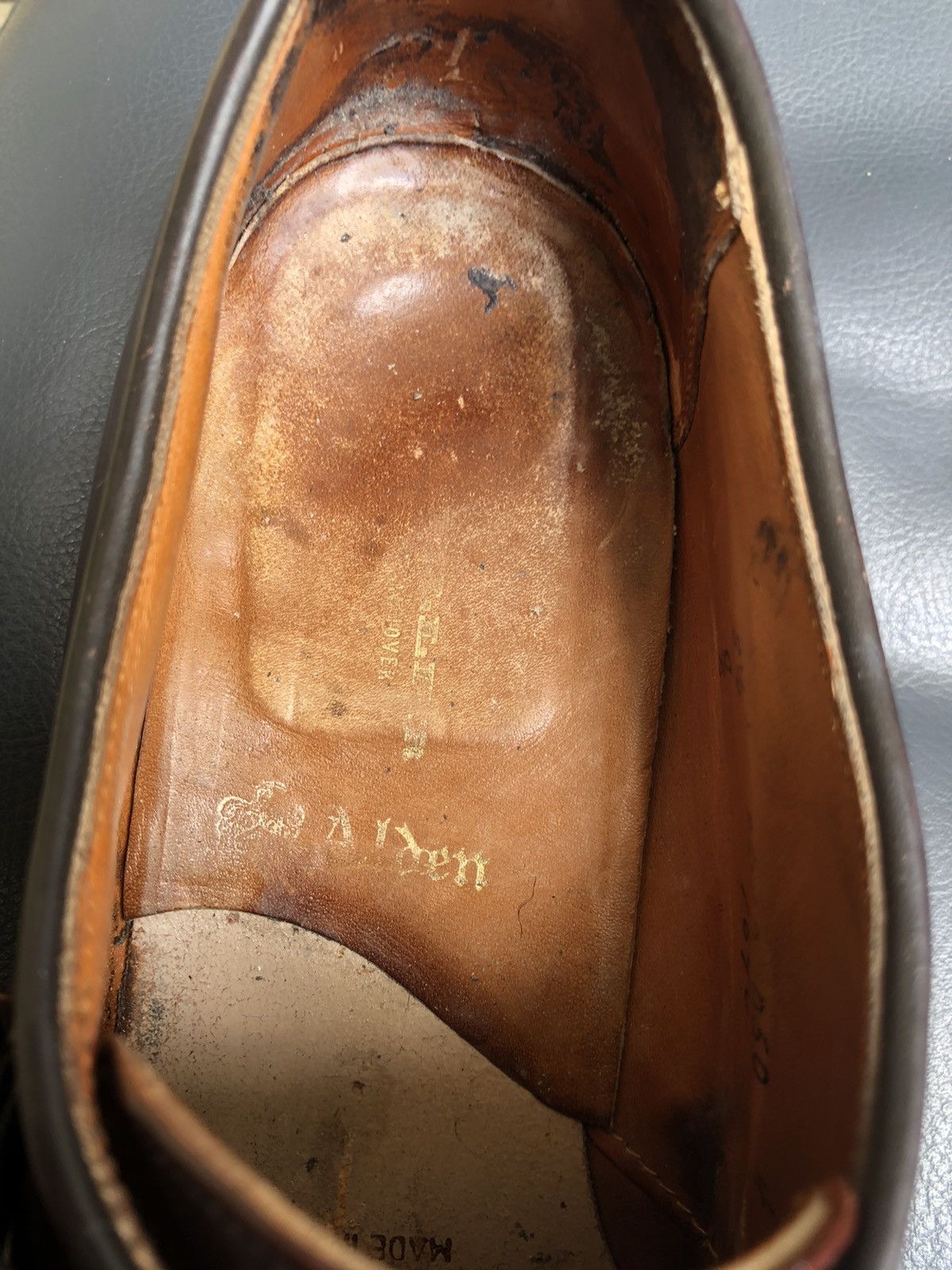 Alden Alden 1690 Shell Cordovan Men’s Single Monk Strap shoes Size US 8.5 / EU 41-42 - 14 Thumbnail