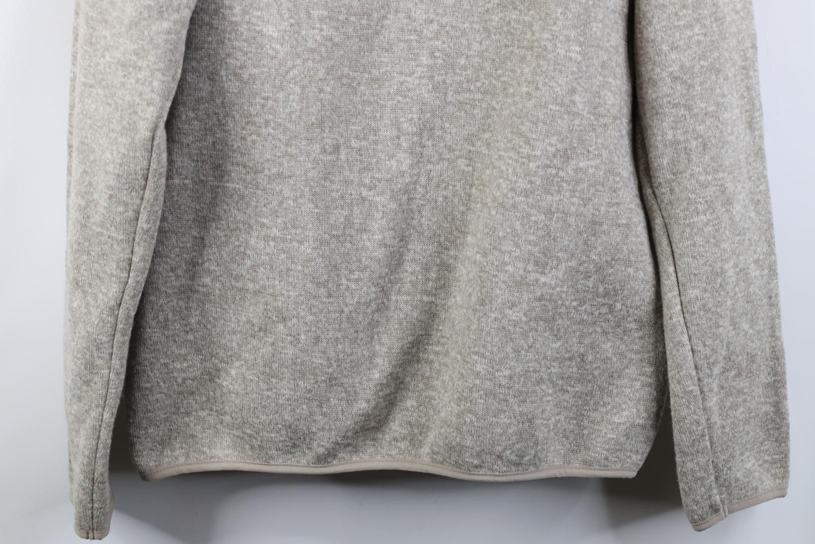 Eddie Bauer Deadstock Y2K Eddie Bauer Fleece Knit 1/4 Zip Sweater Beige Size US L / EU 52-54 / 3 - 15 Thumbnail