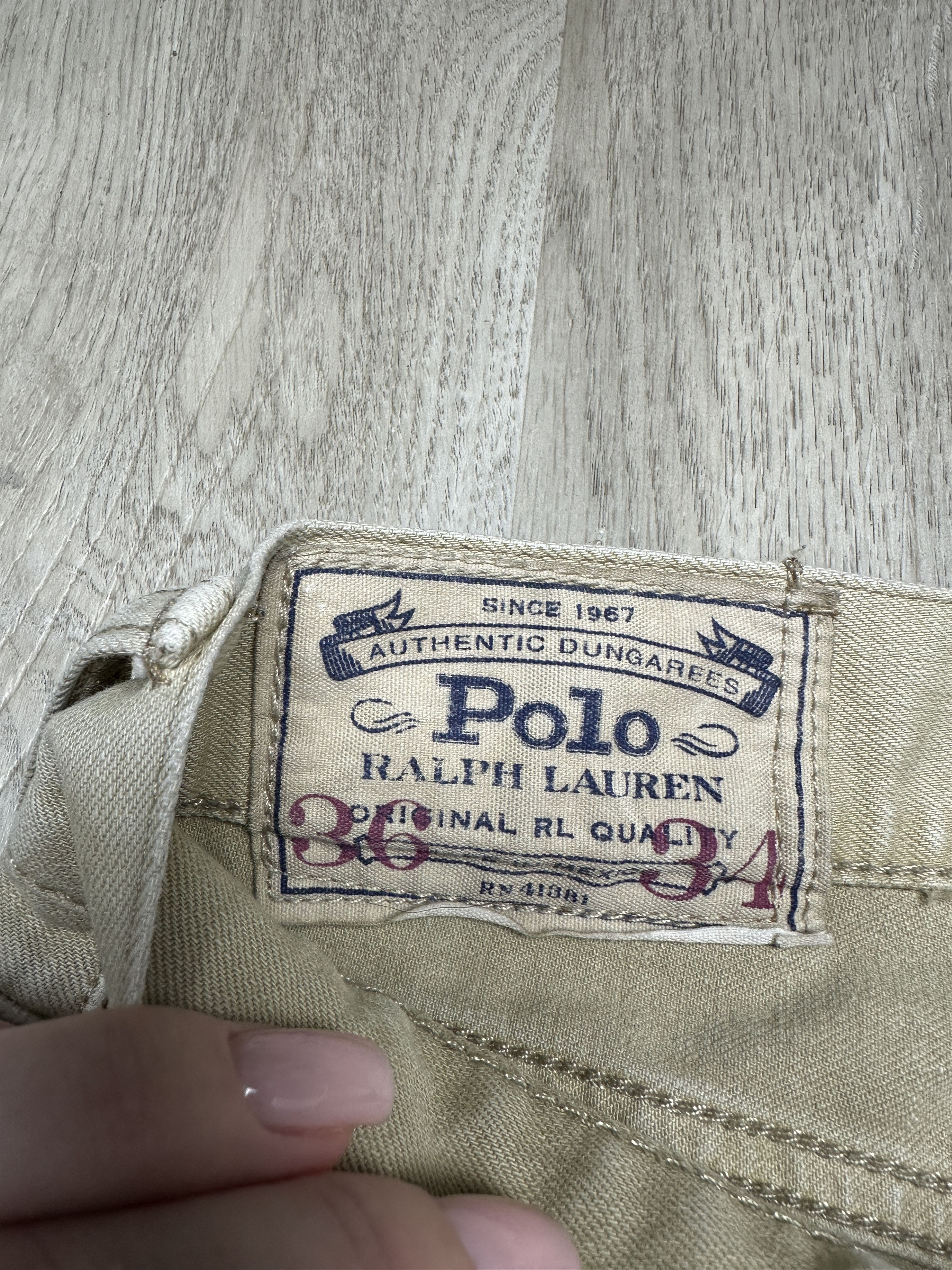 Polo Ralph Lauren Polo Ralph Lauren Vintage Mens Denim Pants Jeans Size US 36 / EU 52 - 10 Thumbnail