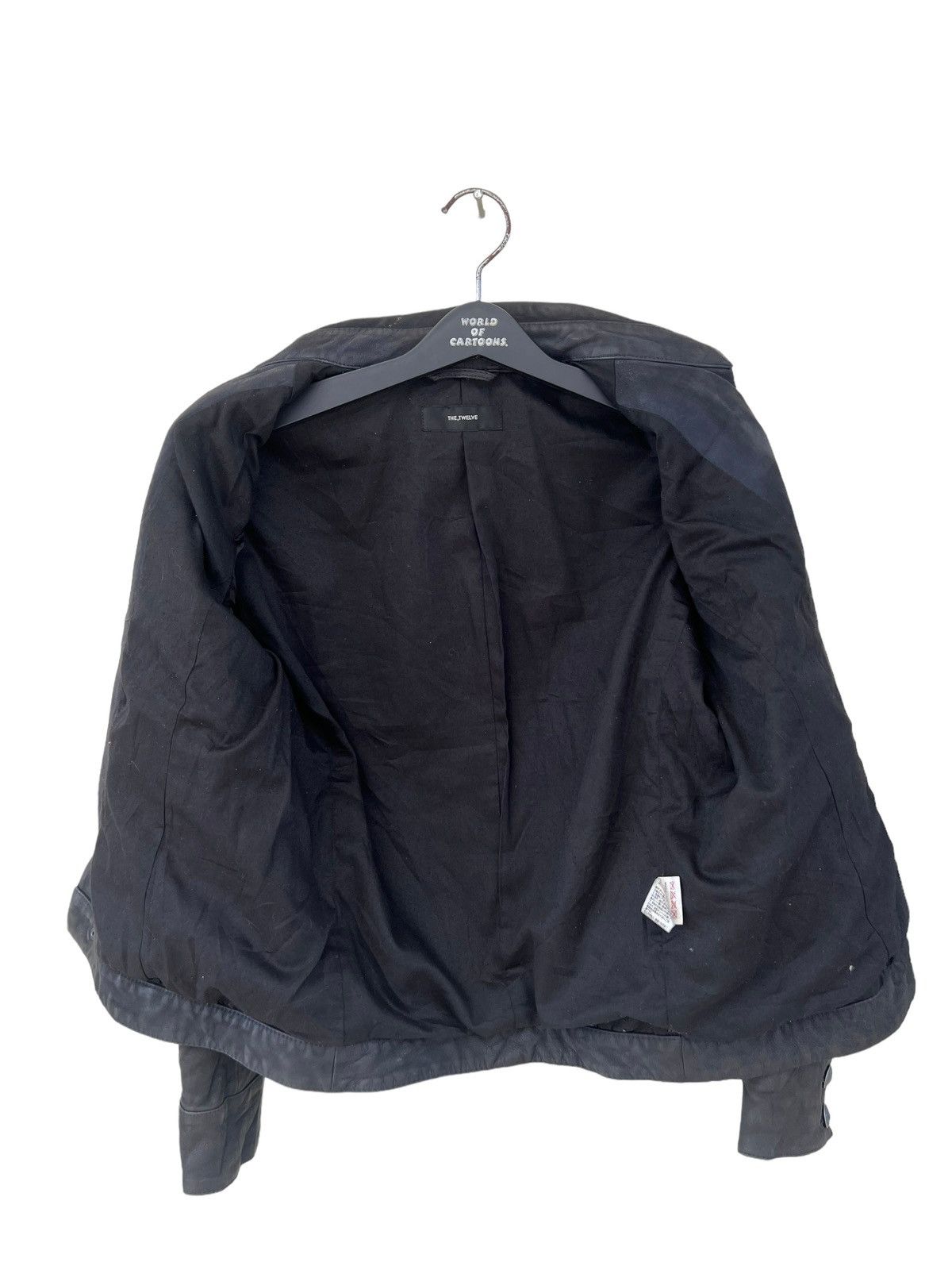 ato THE, TWELVE ( ato ) Patina Goatskin Leather Jacket Cropped Size US S / EU 44-46 / 1 - 19 Thumbnail