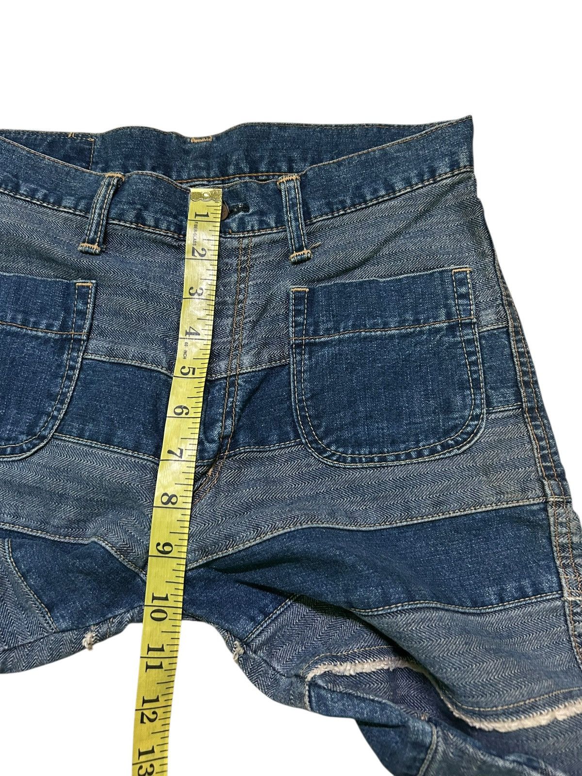 Hysteric Glamour × Kapital × Vintage HYSTERIC GLAMOUR HAGI FLARE VINTAGE DENIM JEANS Size US 28 / EU 44 - 15 Thumbnail