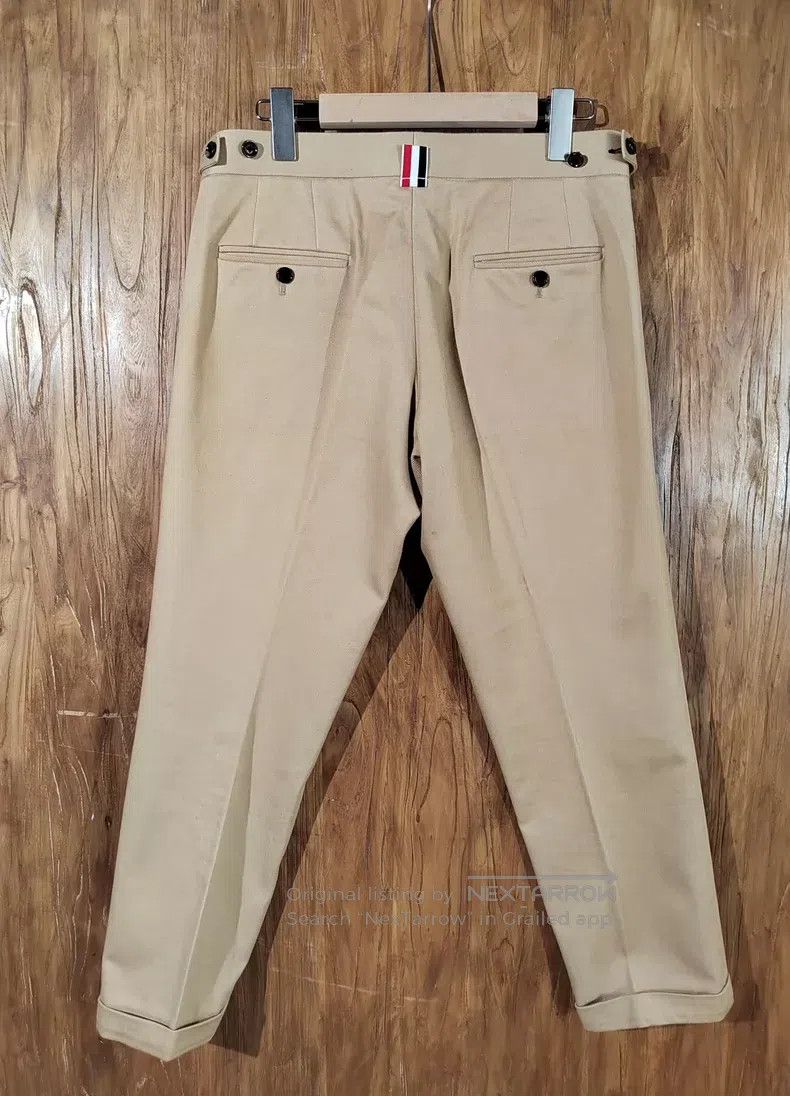Thom Browne Thom Browne size 1 Kaki casual pants Size US 35 - 4 Thumbnail