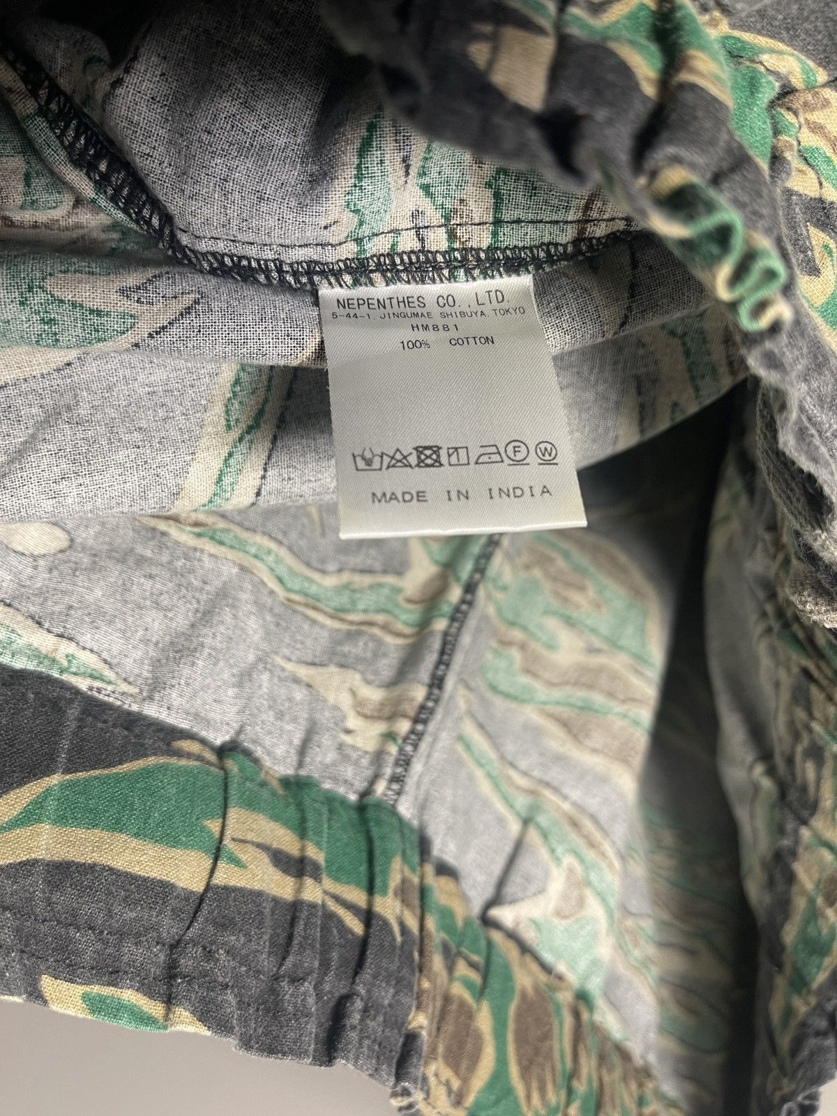 Nepenthes Nephentes Camo Pants Size US 32 / EU 48 - 10 Thumbnail