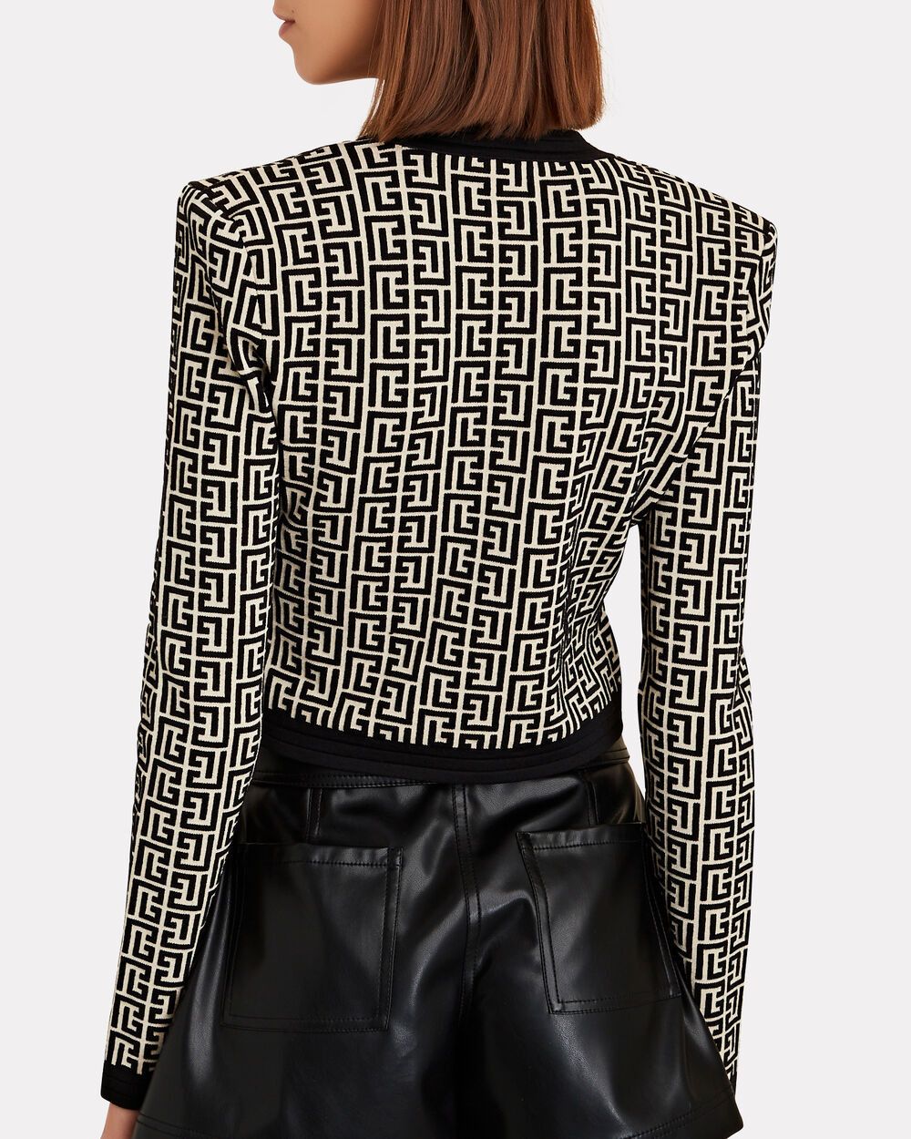 Balmain o1w1db10624 Cardigan in Blue Size S / US 4 / IT 40 - 4 Thumbnail