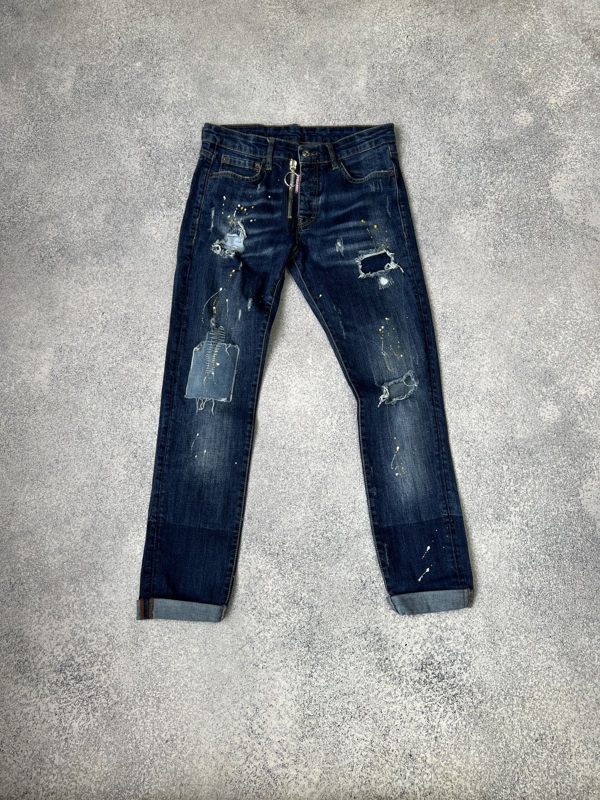 Designer × Dsquared2 × Vintage Vintage Dsquared2 Denim Luxury Jeans Size US 30 / EU 46 - 2 Thumbnail