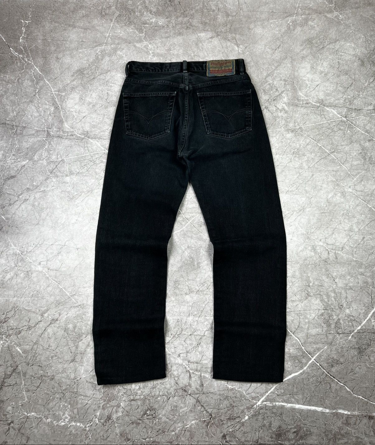 Diesel Pants Diesel Vintage Black Jeans Denim Luxury Y2k Baggy Fit Size US 30 / EU 46 - 2 Thumbnail