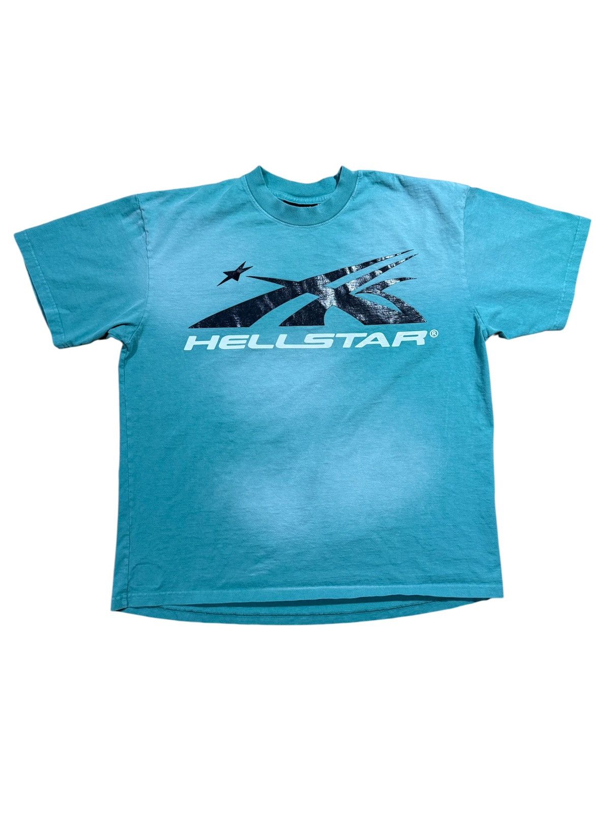 Hellstar Sports Gel Logo T-Shirt Green/Black