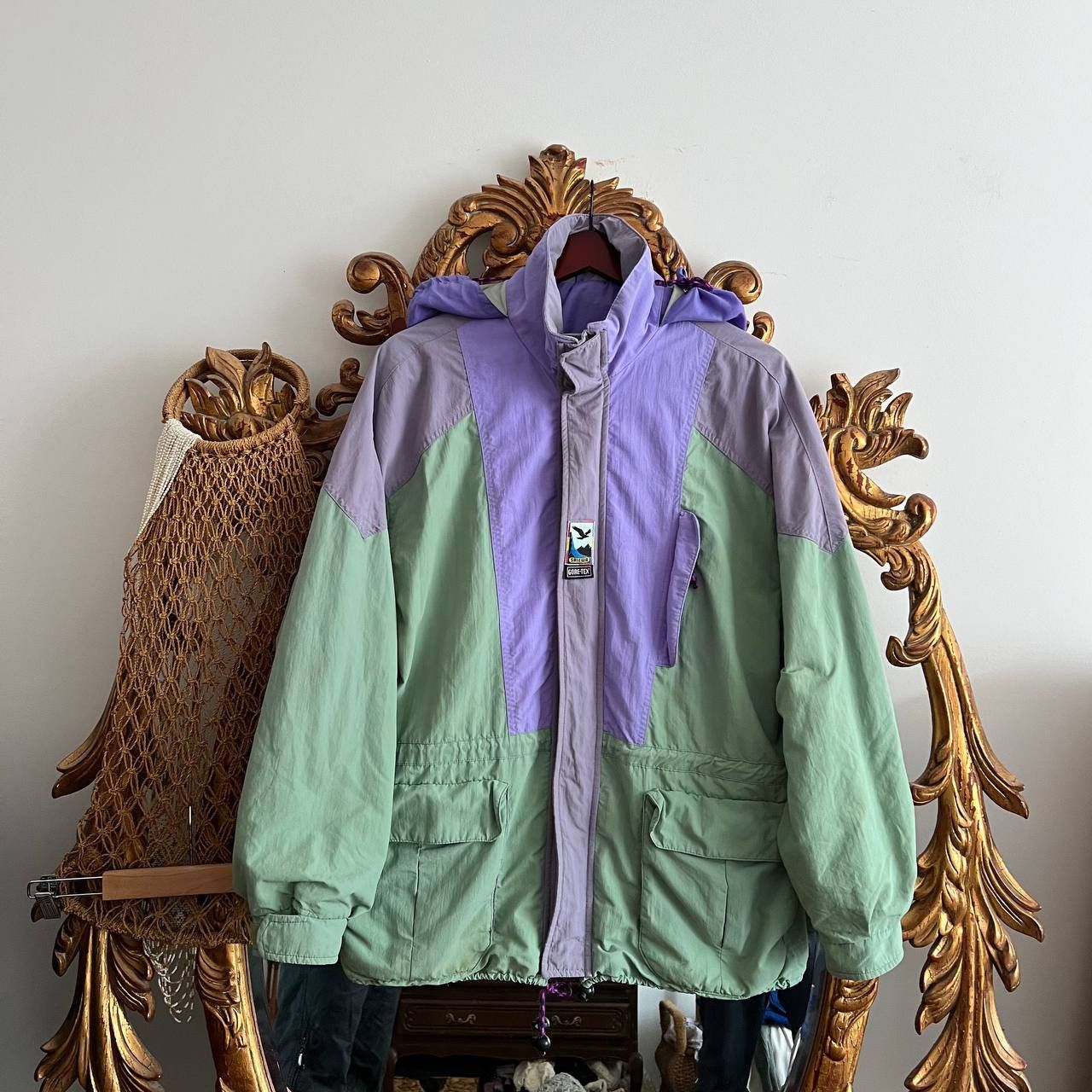 SALEWA Vintage 90’s Salewa Hooded Gore-Tex Outdoor Jacket Size M Size US M / EU 48-50 / 2 - 1 Thumbnail