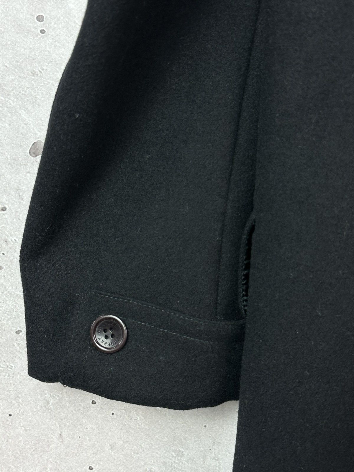 Burberry Prorsum Burberry Prorsum Wool Black Made in Italy Men’s Coat Size US M / EU 48-50 / 2 - 6 Thumbnail