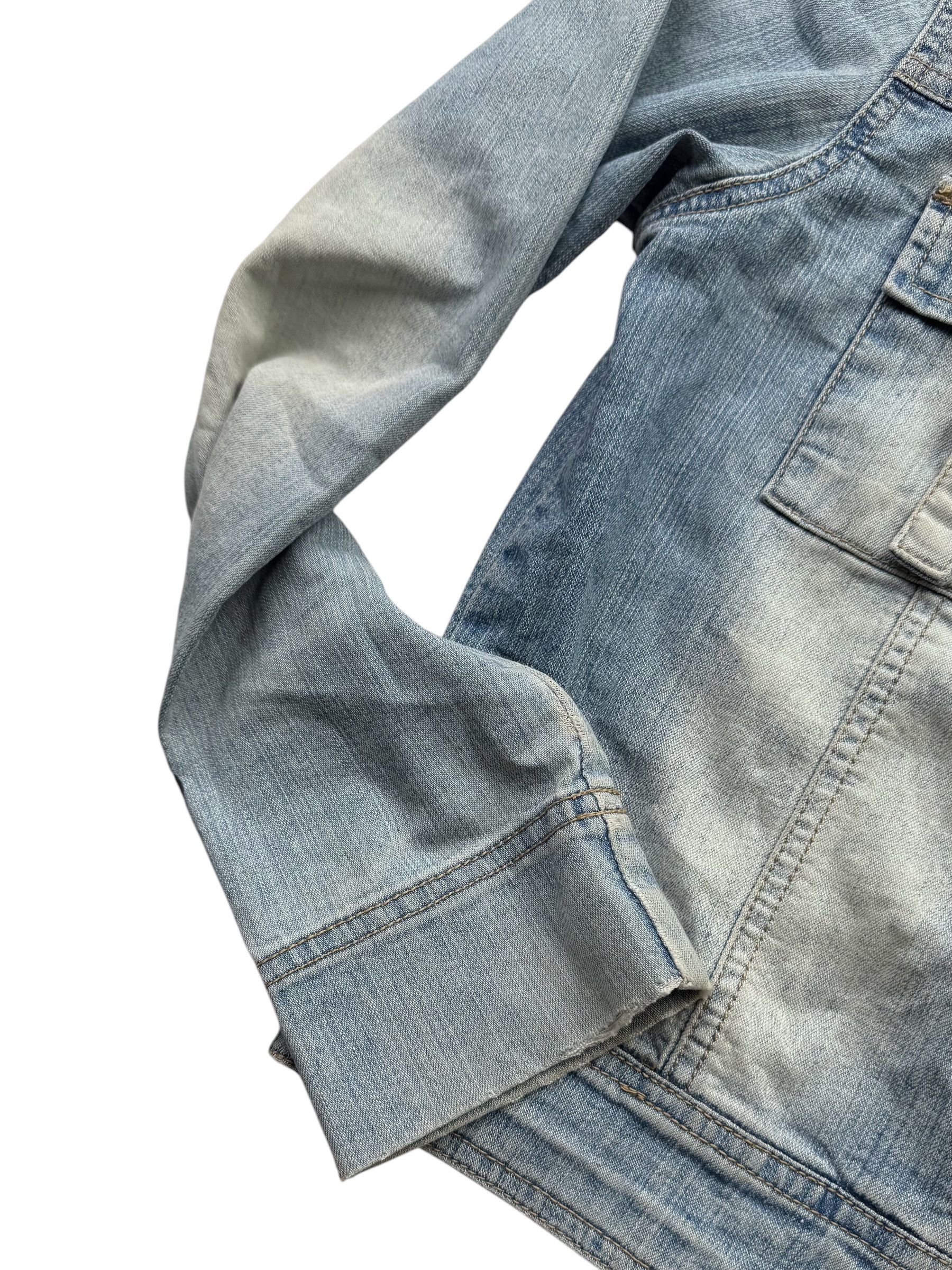 Japanese Brand Vintage Cropped Jacket With Bondage W148(V9) Size S / US 4 / IT 40 - 5 Thumbnail