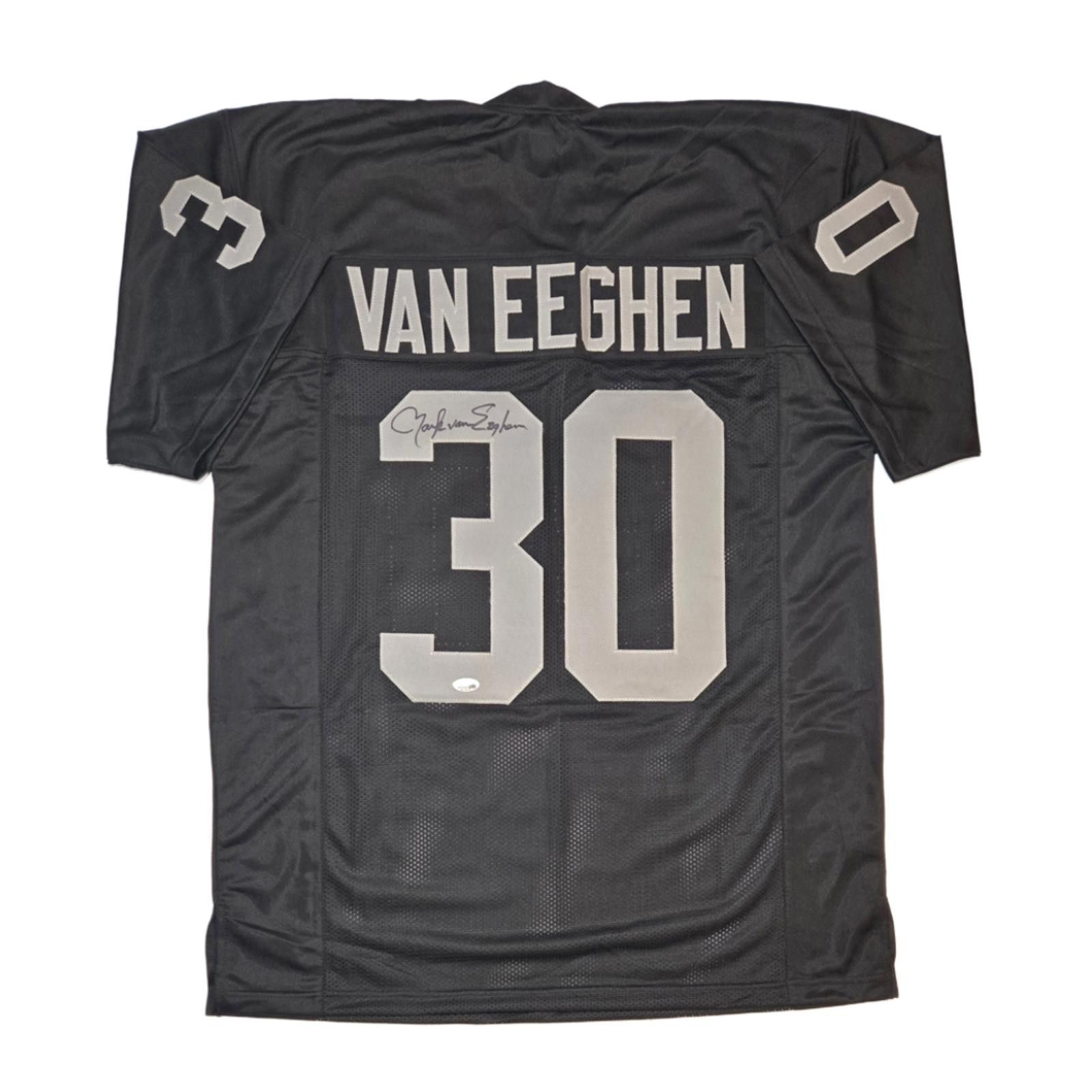 Other Mark Van Eeghan Signed Custom Football Jersey Hologram (XL) Size ONE SIZE - 2 Thumbnail