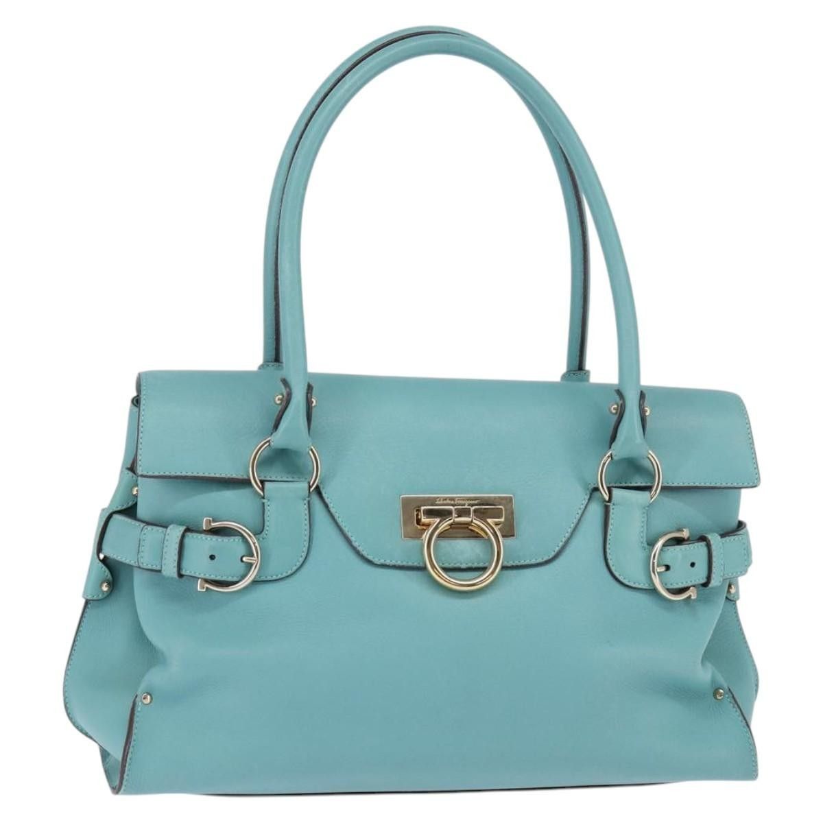 Salvatore Ferragamo Virna Satchel Leather