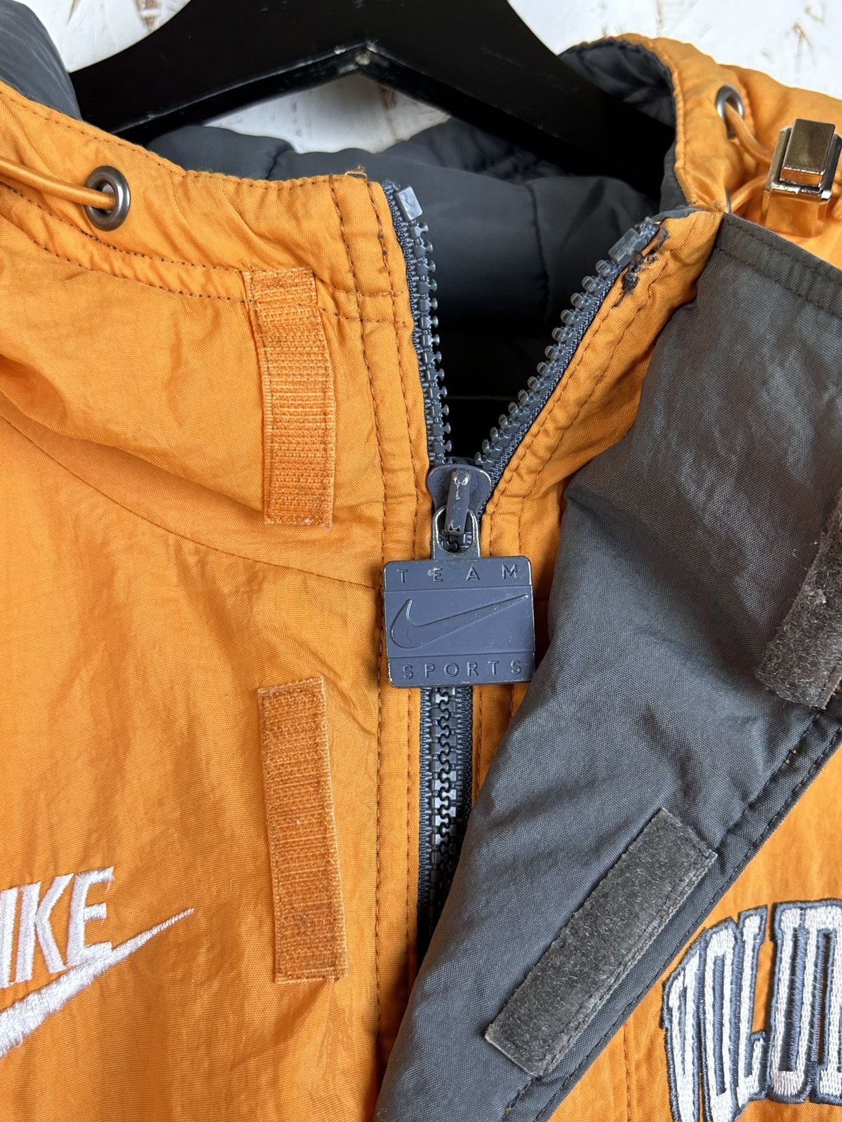NCAA 80s 90s Vintage Nike Tennessee Volunteers NCAA Parka Jacket Size US L / EU 52-54 / 3 - 11 Thumbnail