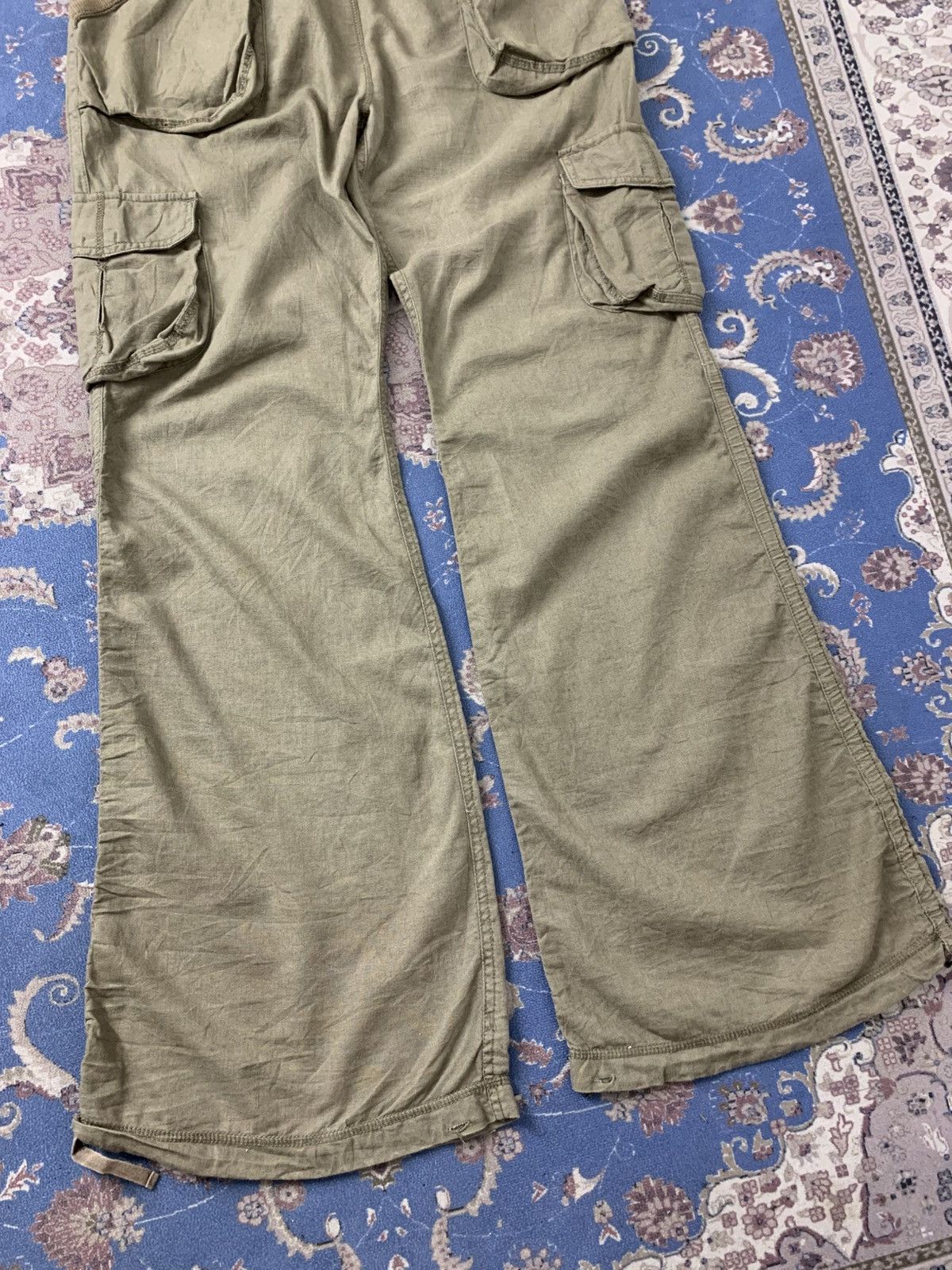 GOA GOA Flare Linen Cargo Share Spirit LGB Size US 33 - 5 Thumbnail