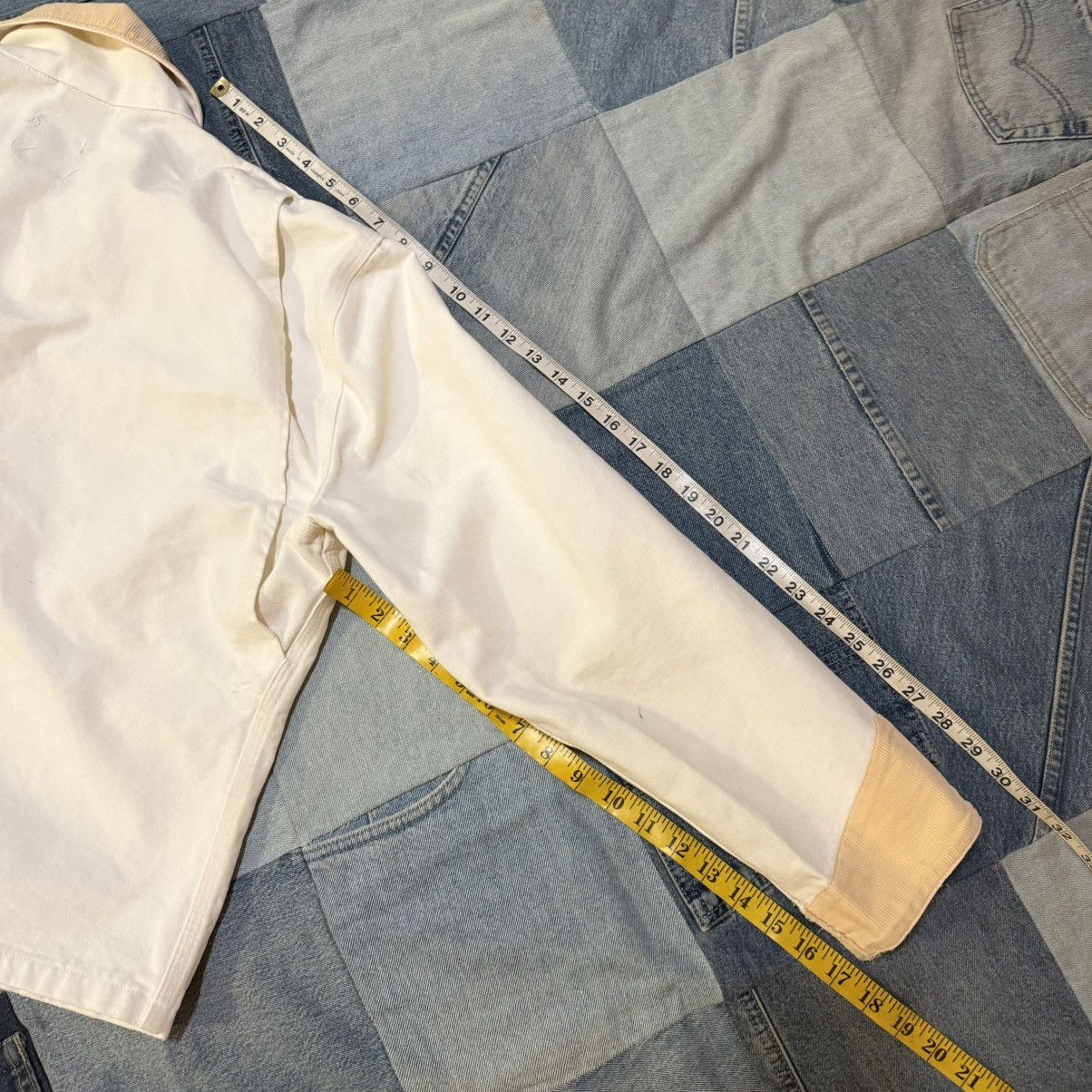 Carhartt Rare 1989 Carhartt 3 Pocket White Tan Chore Corduroy Jacket Size US L / EU 52-54 / 3 - 10 Thumbnail