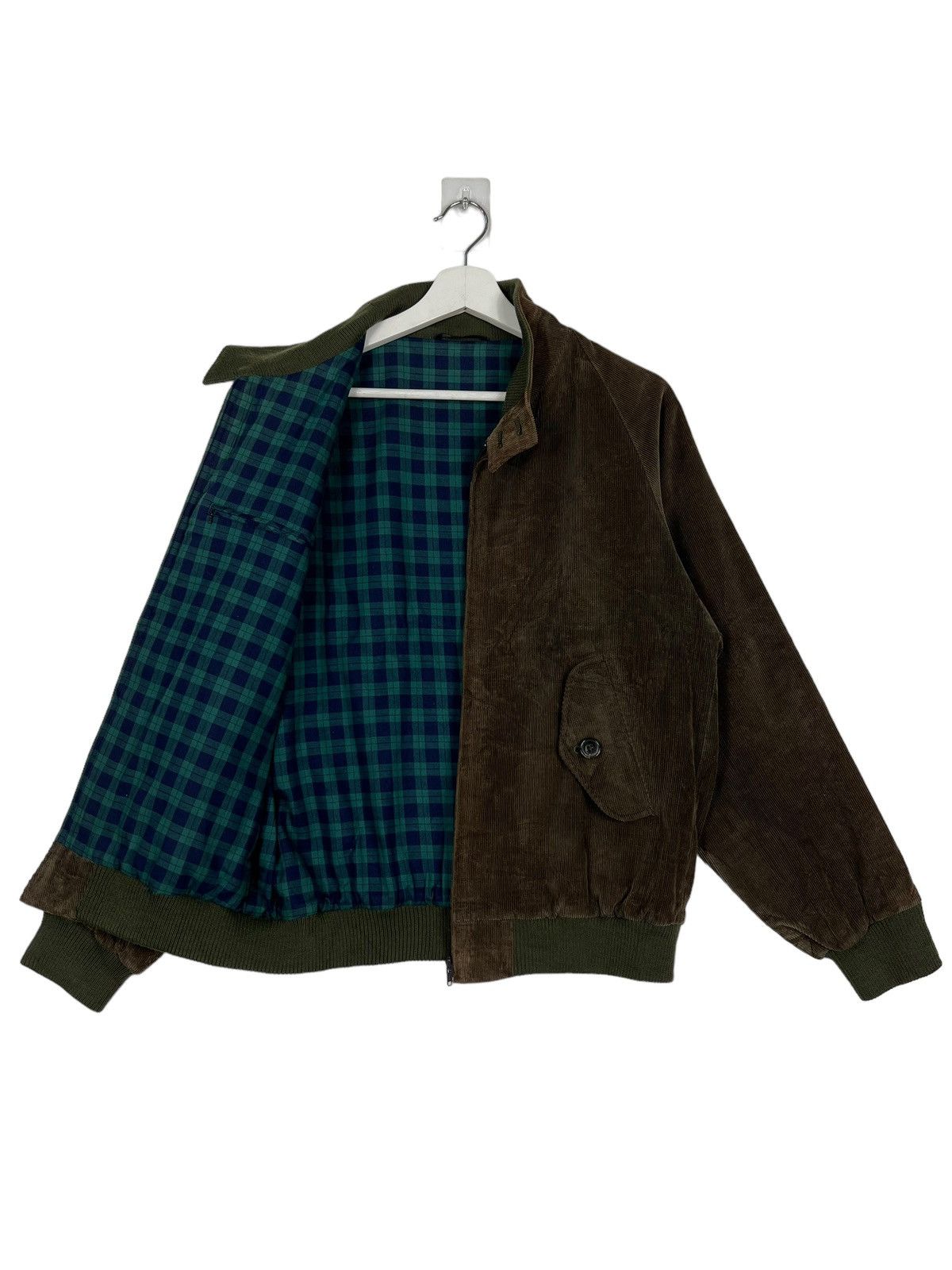 Japanese Brand 🔥 FKYM CHECKER LINER CORDUROY JACKET Size US M / EU 48-50 / 2 - 1 Thumbnail