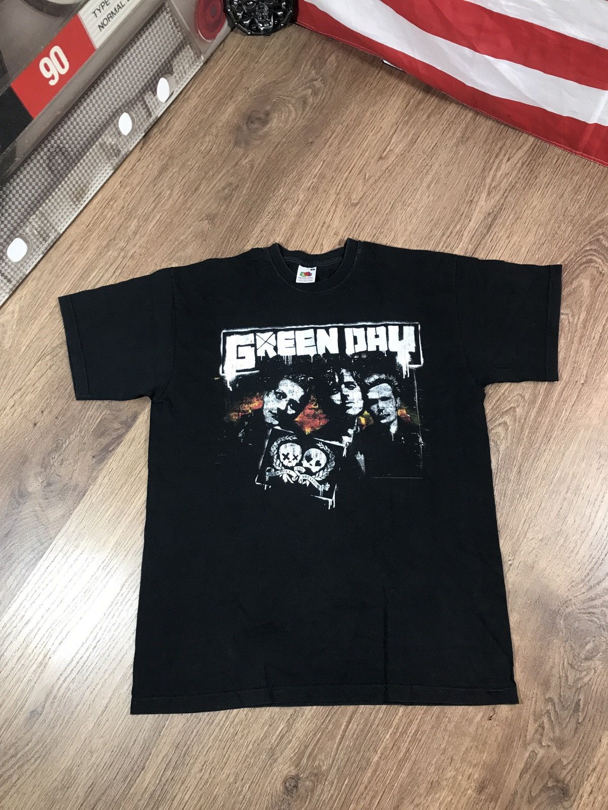 Band Tees × Vintage Vintage Green Day T Shirt Rock Tee Size US M / EU 48-50 / 2 - 1 Thumbnail