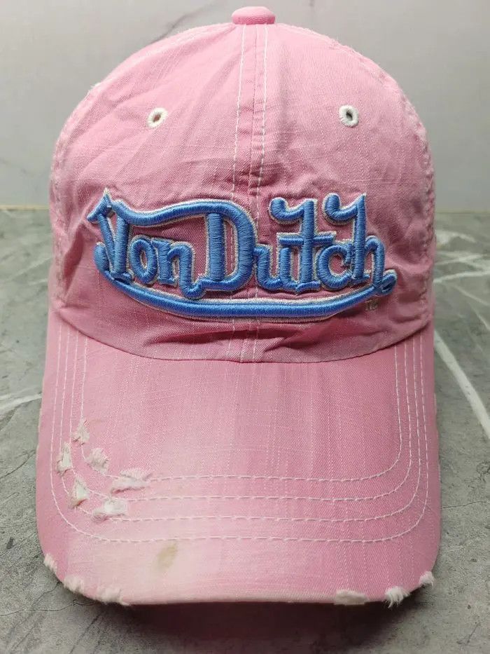 Von Dutch Vintage Von Dutch Distressed Style Cap Hat Size ONE SIZE - 2 Thumbnail