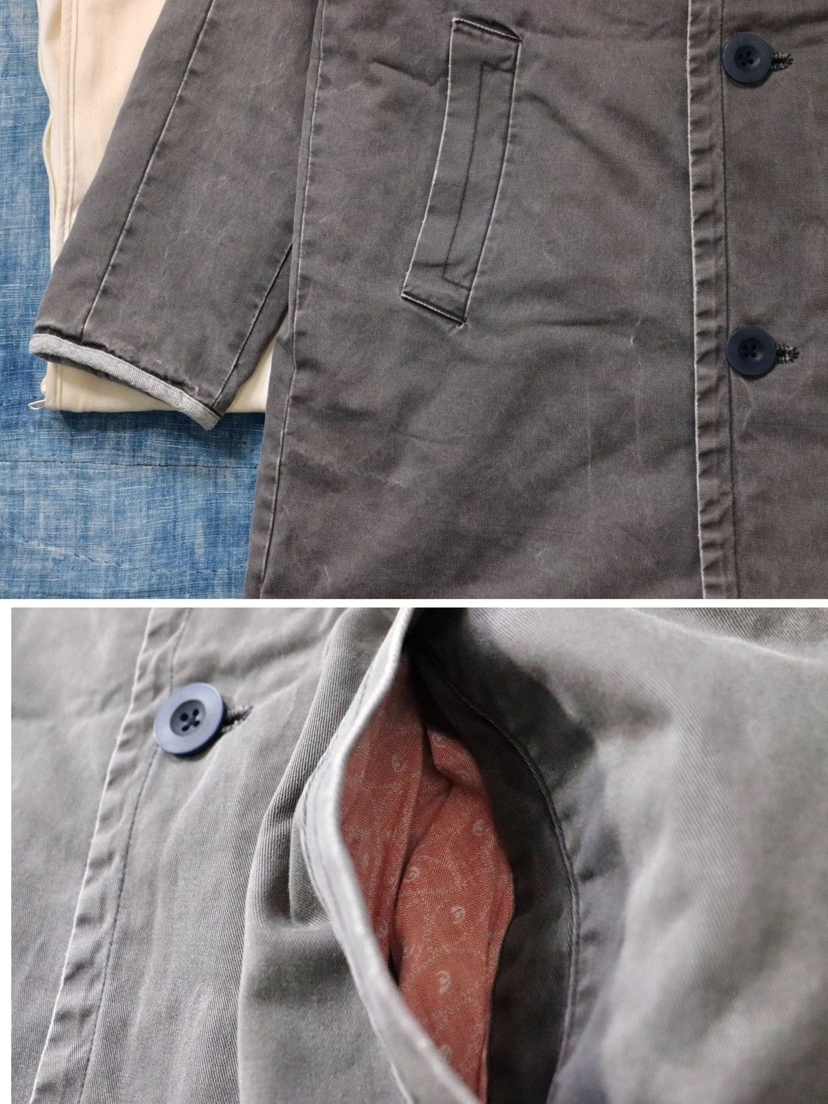 Visvim Visvim 14ss Mies Coat Dmgd Size US S / EU 44-46 / 1 - 4 Thumbnail