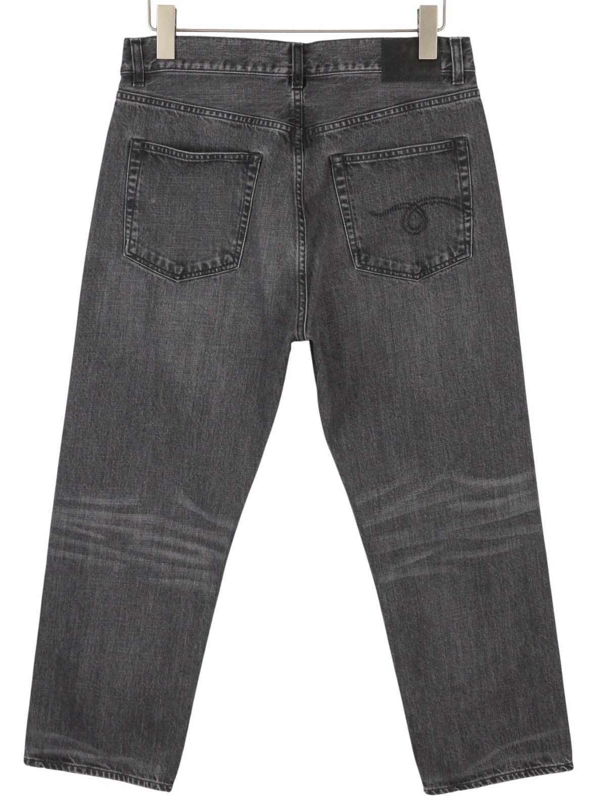 R13 BOYFRIEND 28 Wilson Black Whiskers Faded Zip PS25 86682 Size 28" / US 6 / IT 42 - 2 Thumbnail