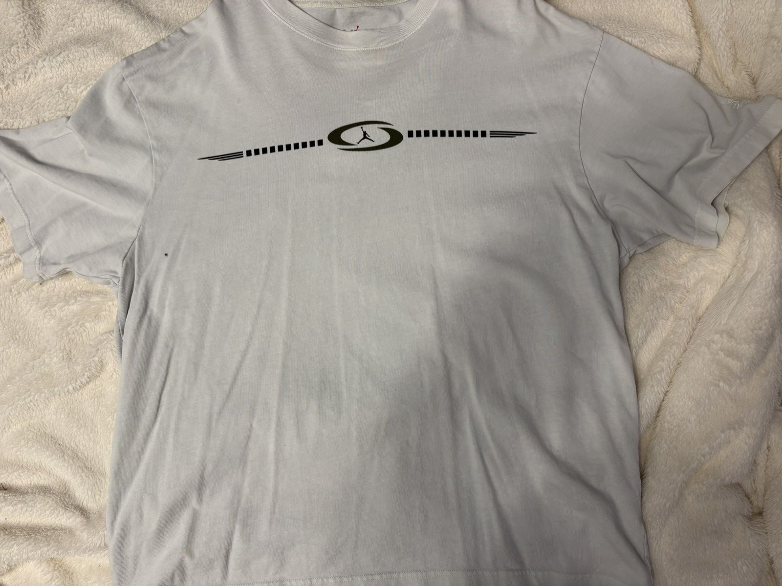 Jordan Brand × Travis Scott TRAVIS SCOTT X JORDAN WHITE TEE Size US L / EU 52-54 / 3 - 1 Thumbnail