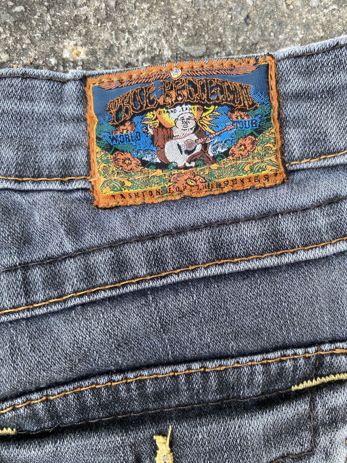 Japanese Brand × Le Grande Bleu (L.G.B.) × True Religion True Religion Flare Distressed Denim Size 26" / US 2 / IT 38 - 19 Thumbnail