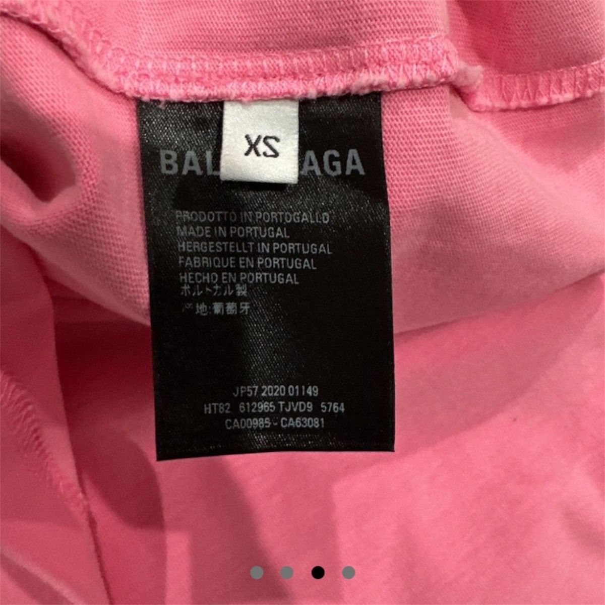 Balenciaga Balenciaga “Logo Jersey” tee Size US XS / EU 42 / 0 - 3 Thumbnail