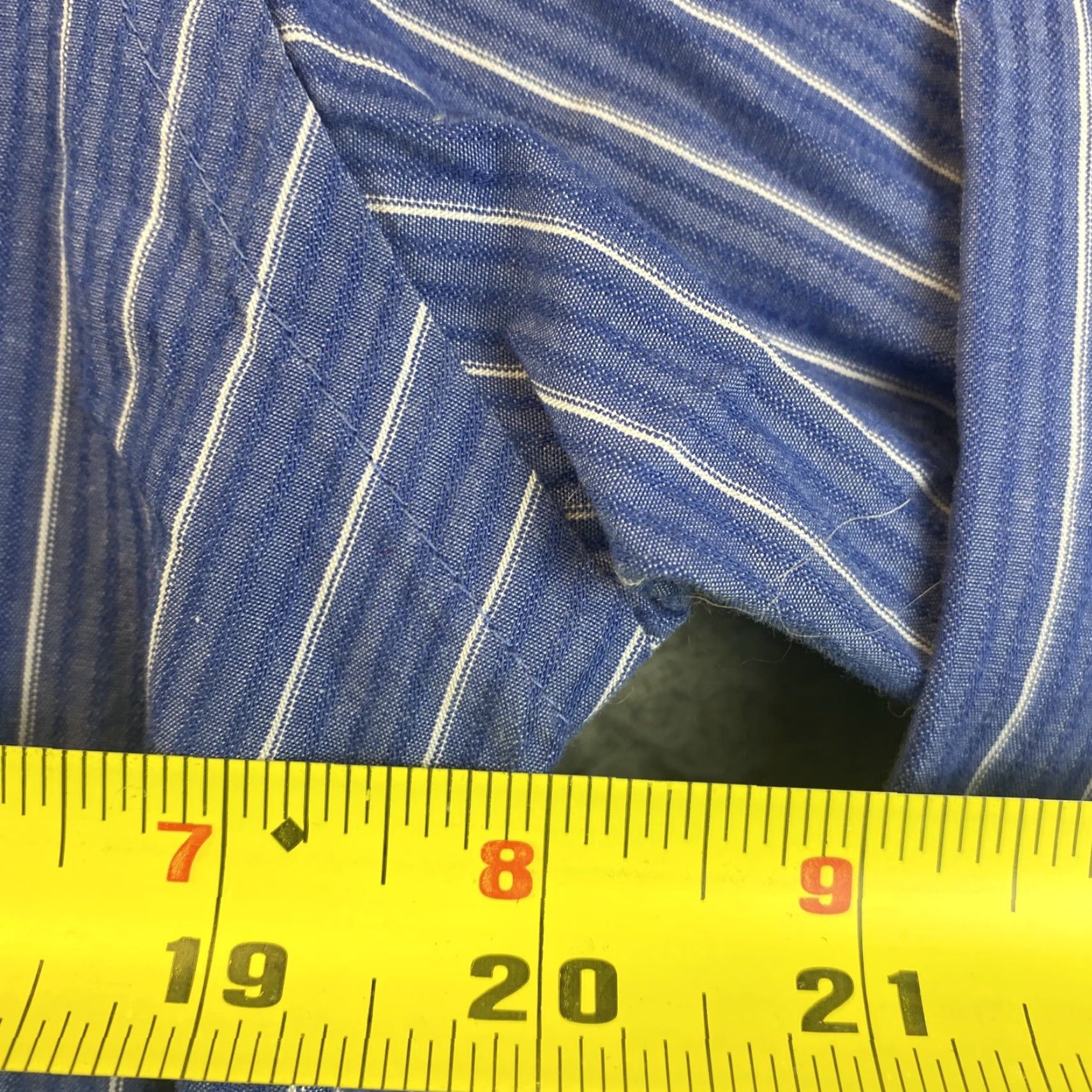Calvin Klein Calvin Klein Shirt Adult M Blue Button-Up Long Sleeve Slim Fit Mens Shirt 36/37 Regular Cotton 82-54 Size US M / EU 48-50 / 2 - 6 Thumbnail