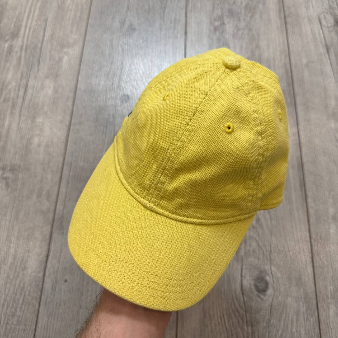 Lacoste × Vintage Vintage Lacoste Yellow Cap Size ONE SIZE - 3 Thumbnail