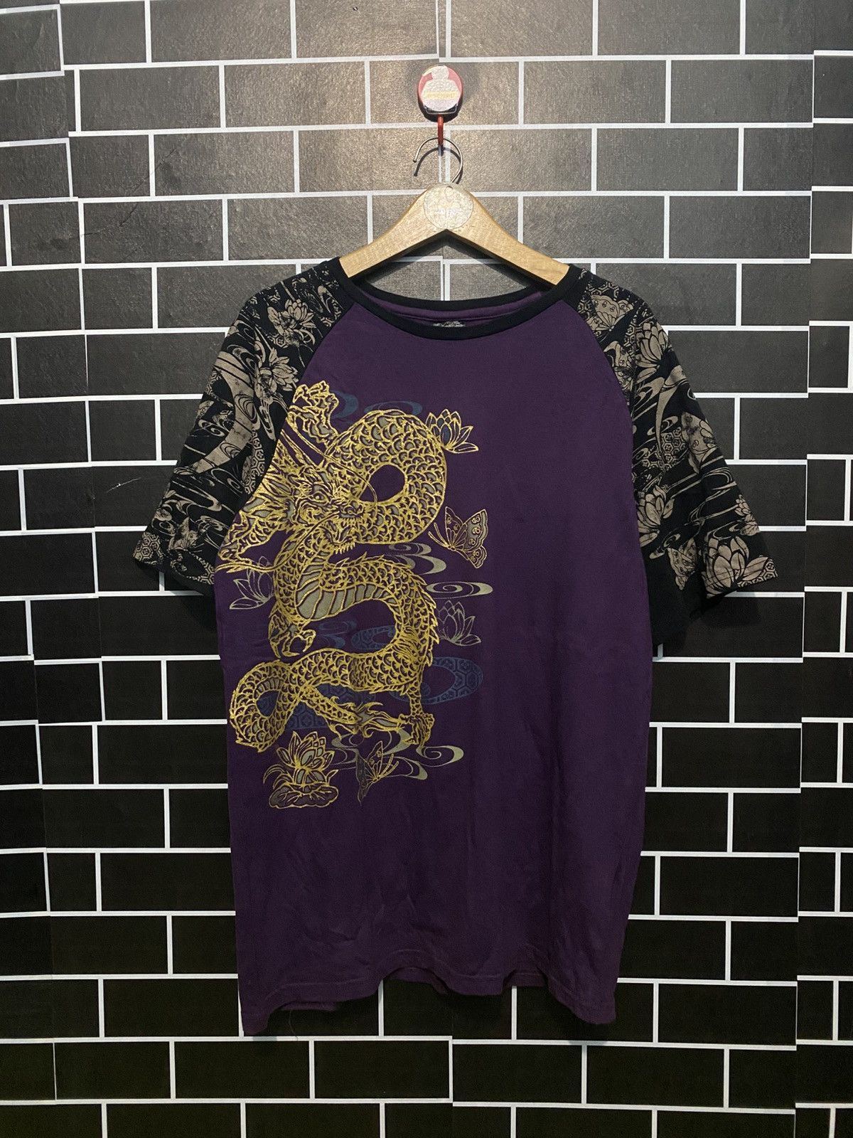 Japanese Brand Vintage DBLD Traditional Design Sukajan Tshirt Size US L / EU 52-54 / 3 - 2 Thumbnail