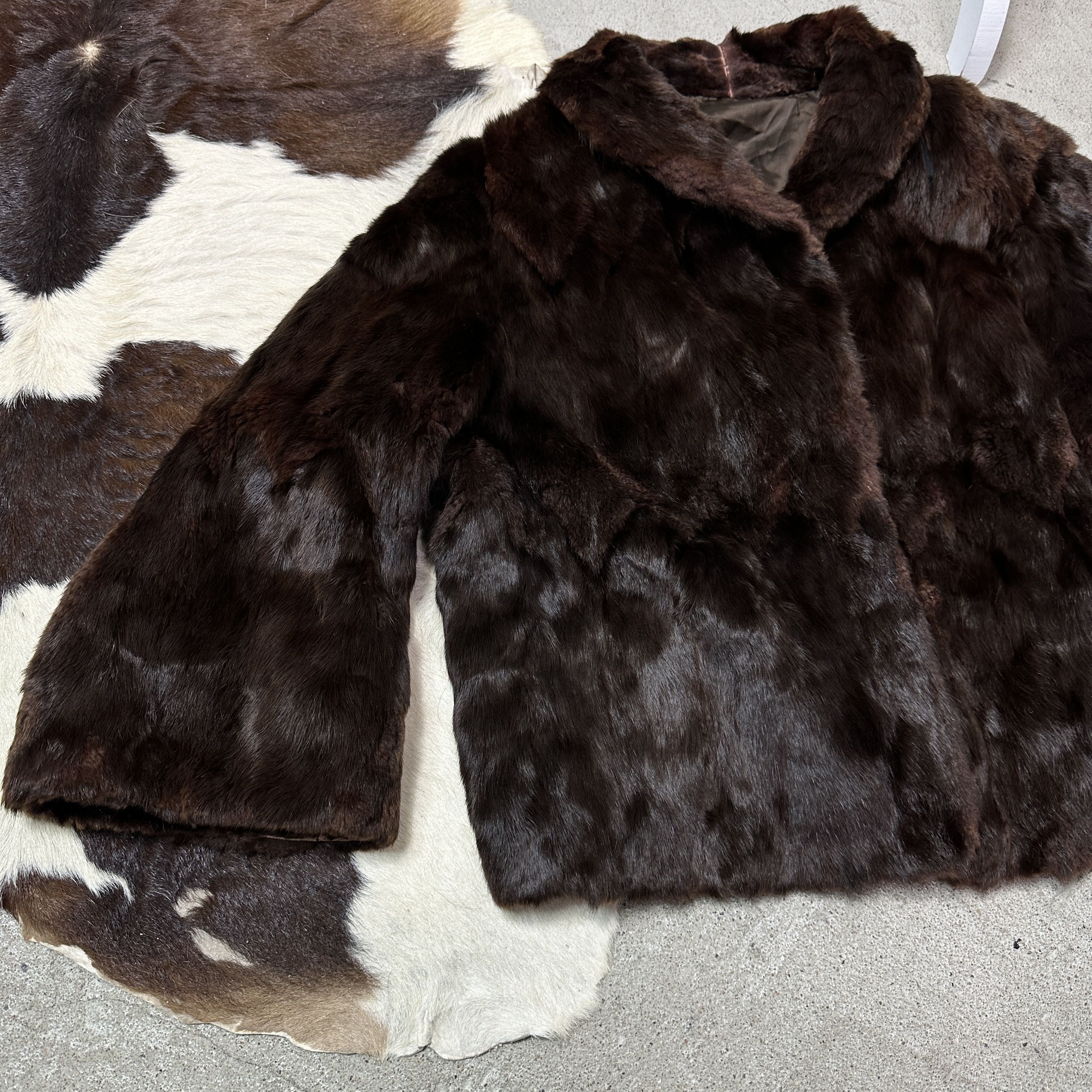 Vintage Vintage Old Money Flared Sleeves Rabbit Fur 90s Size M / US 6-8 / IT 42-44 - 3 Thumbnail