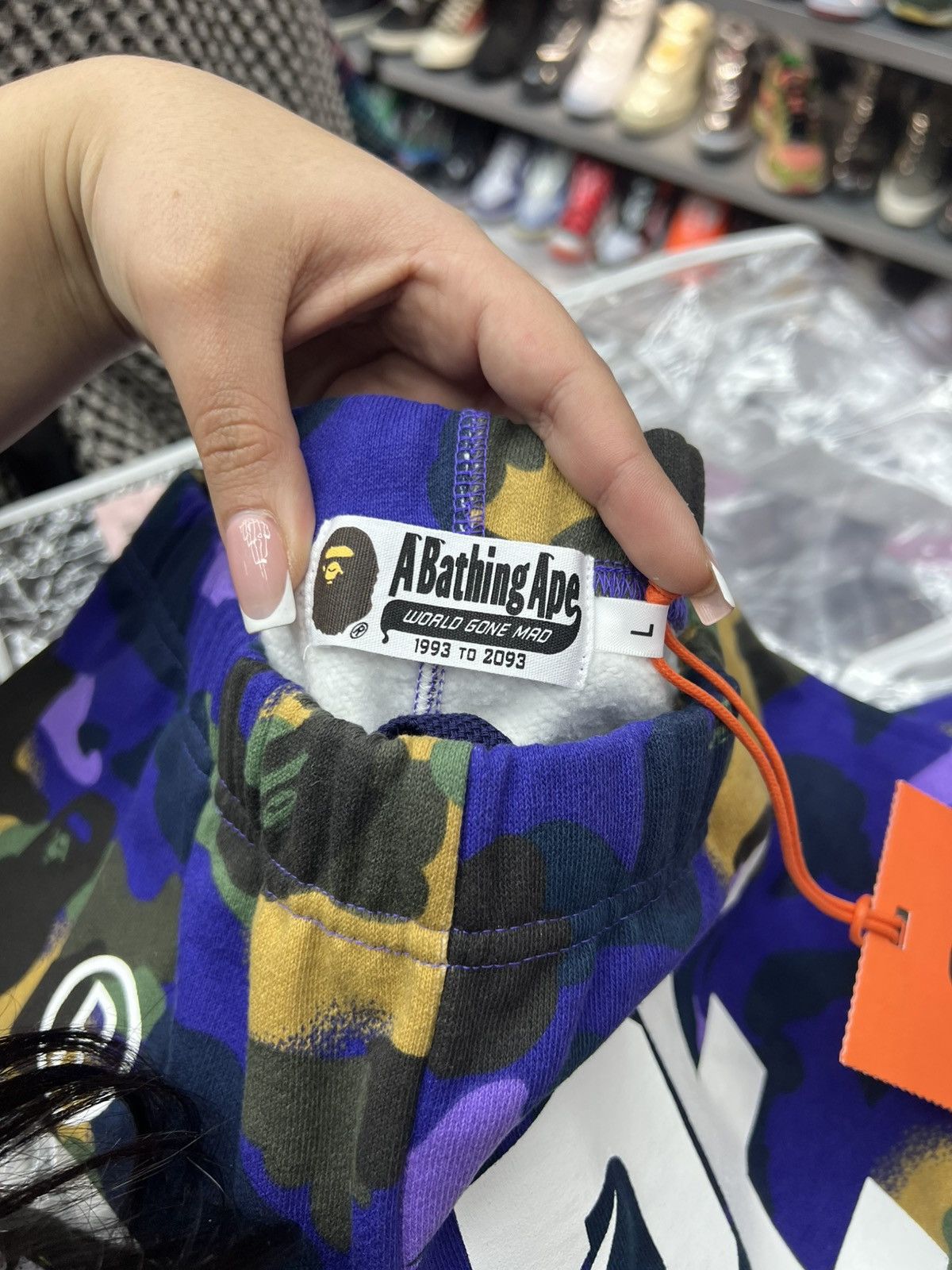 Bape Bape x Heron Preston SweatPants Size US 38 / EU 54 - 6 Thumbnail