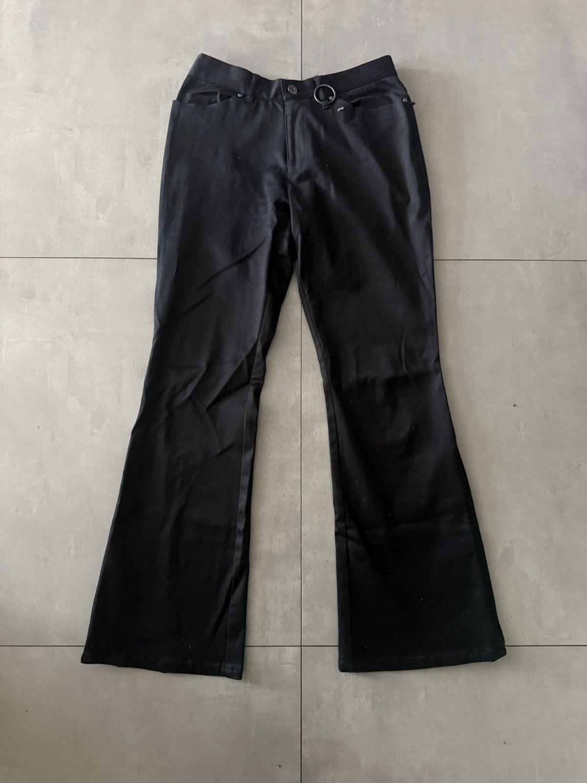 BP. Black Peace Now matching flared Suit and Pants croc pattern Size 38R - 12 Thumbnail
