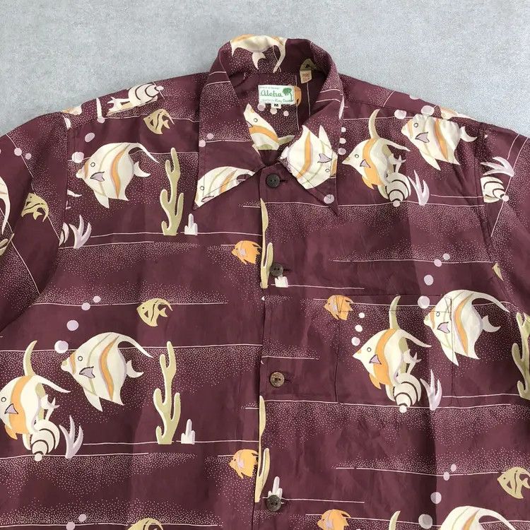 Sun Surf Vintage Sun Surf Aloha King Smith Fish Hawaiian Silk Size US L / EU 52-54 / 3 - 2 Thumbnail