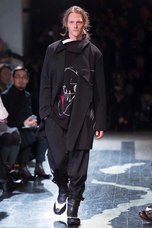 Yohji Yamamoto Yohji Yamamoto 16AW hooded Miyazawa embroidered jacket 250 Size US L / EU 52-54 / 3 - 3 Thumbnail