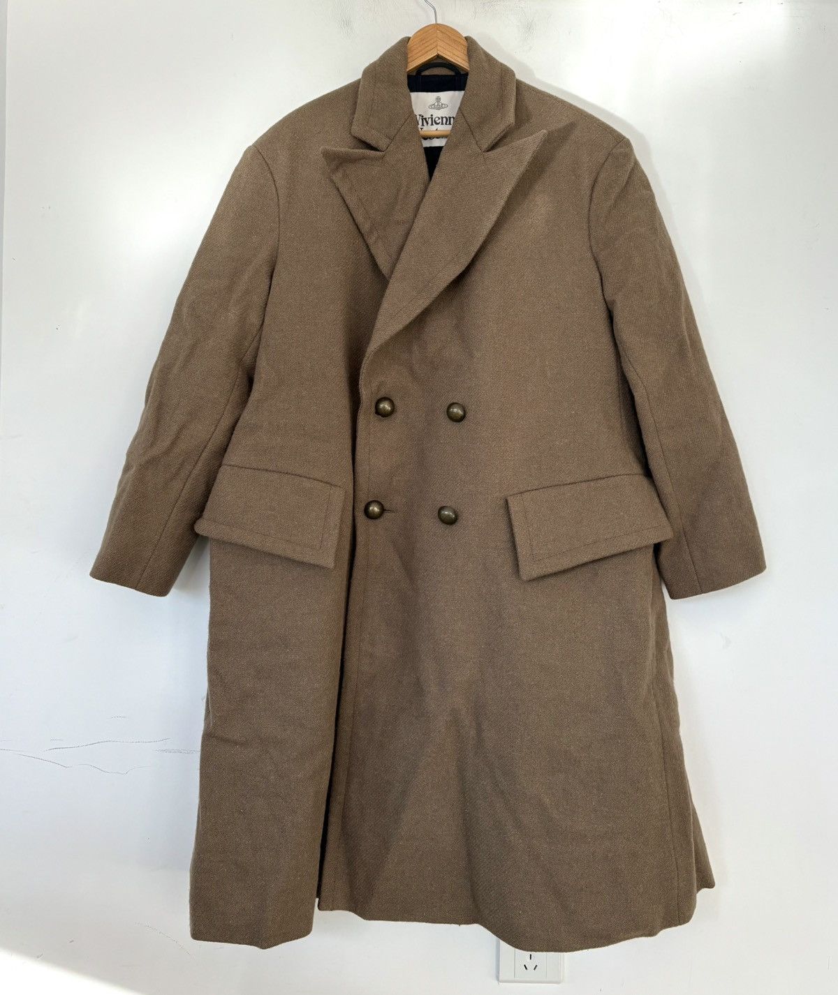 Vivienne Westwood 17aw runway thick flared wool coat Size US M / EU 48-50 / 2 - 2 Thumbnail