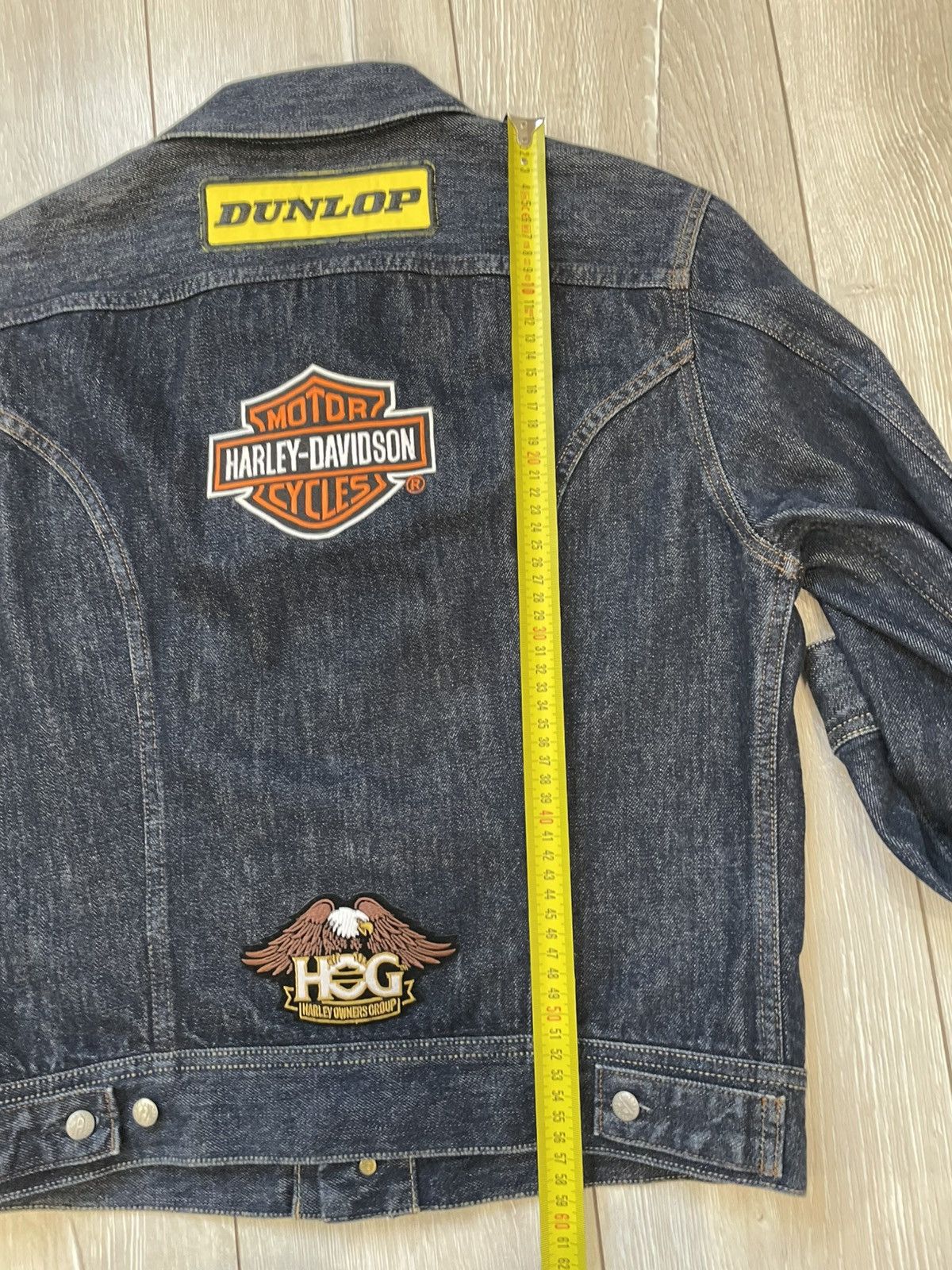 Diesel × Harley Davidson × Vintage Woman's Vintage Diesel Patches denim Jacket Harley-Davidson Size M / US 6-8 / IT 42-44 - 18 Thumbnail